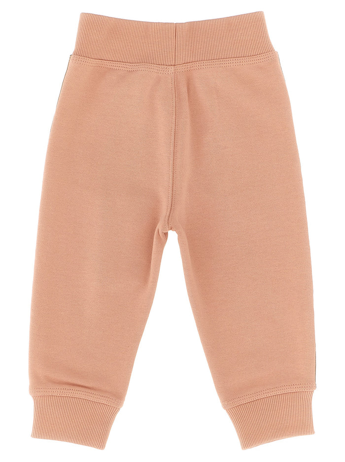 Jackson Check Tape joggers Pink Cotton Pant