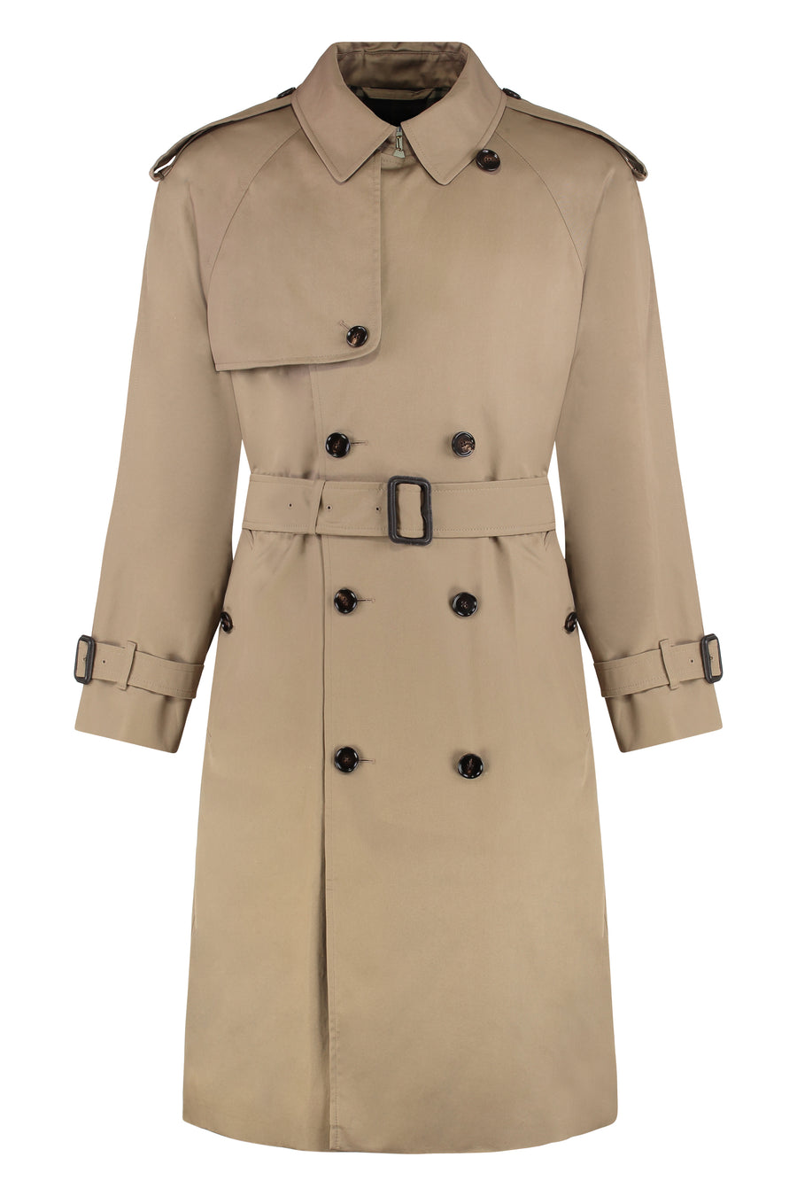 Burberry Chestwood Trench Coat Brown Cotton Raincoats