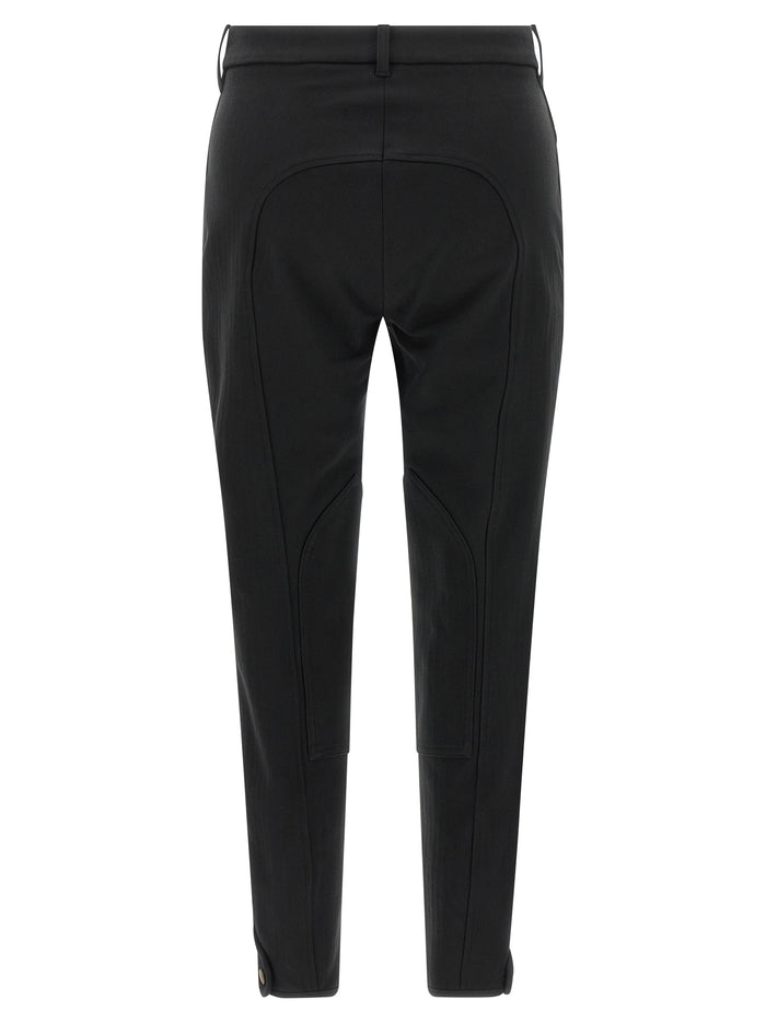 Anne pants Black Cotton