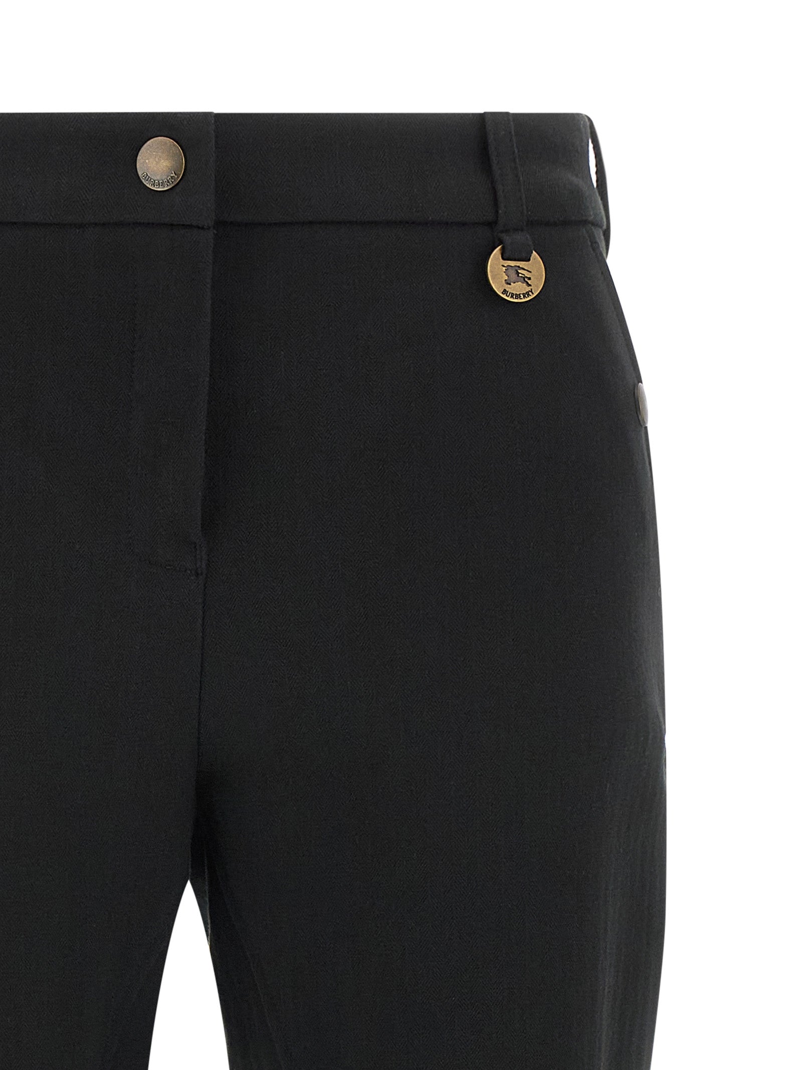 Anne pants Black Cotton