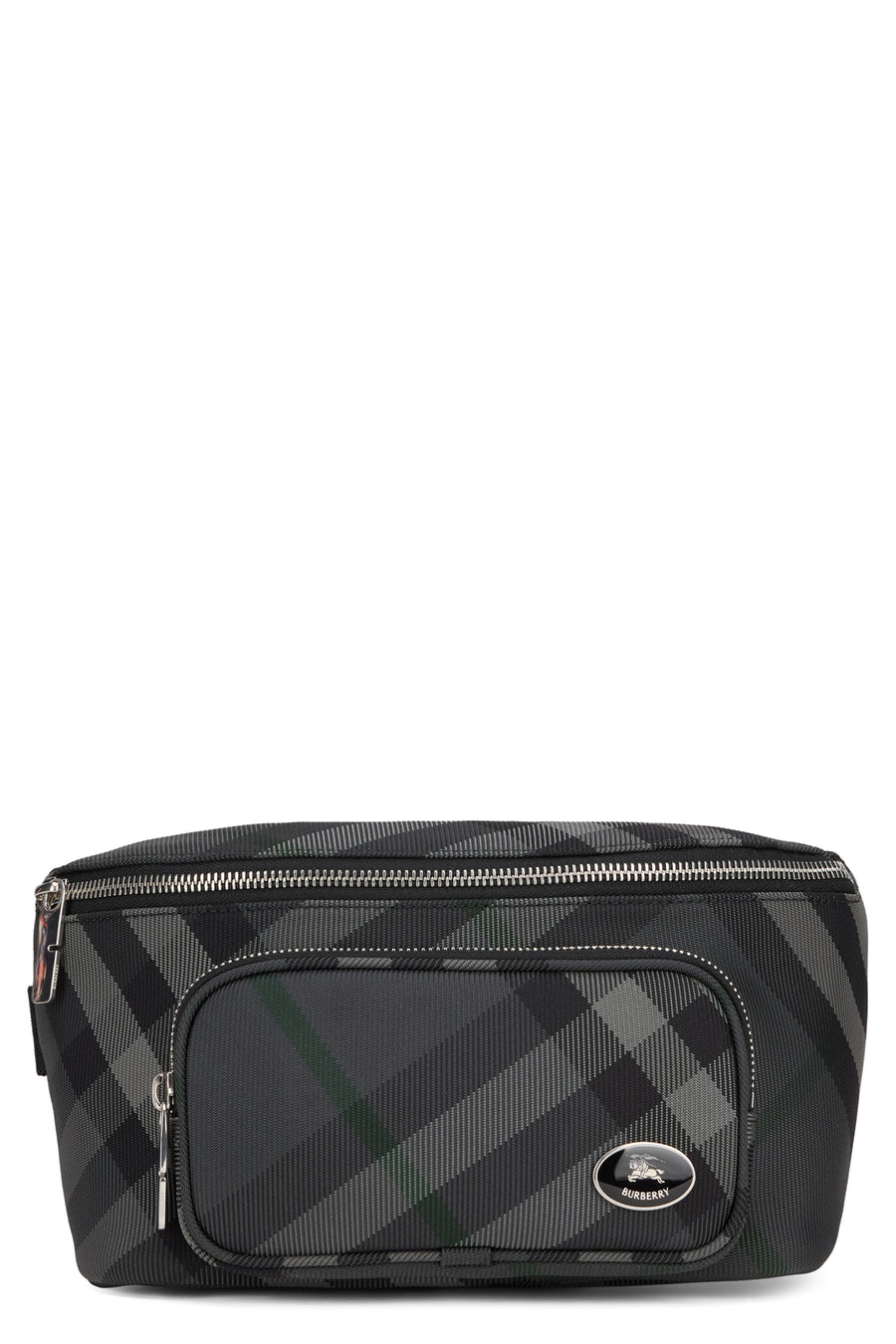 Belt Bag Grid Grey Polyamide