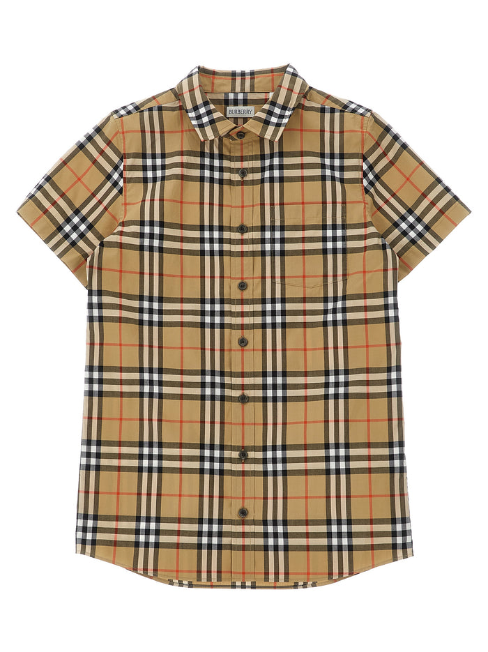 Owen shirt Beige Cotton Shirt, Blouse
