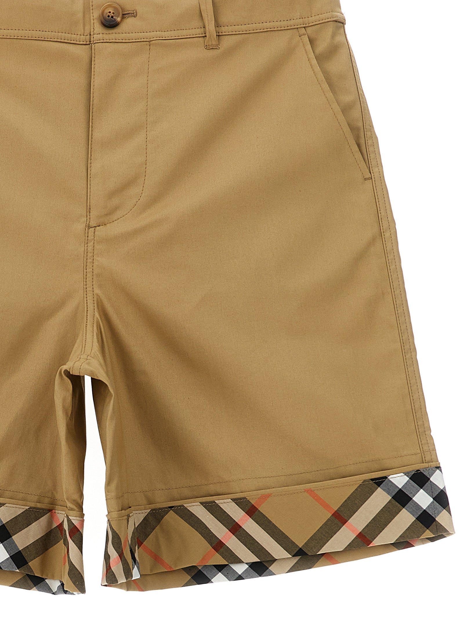Oscar bermuda shorts Beige Cotton Bermuda