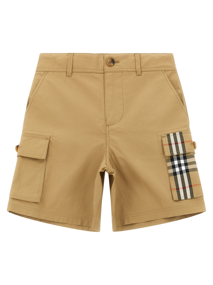 Oscar bermuda shorts Beige Cotton Bermuda