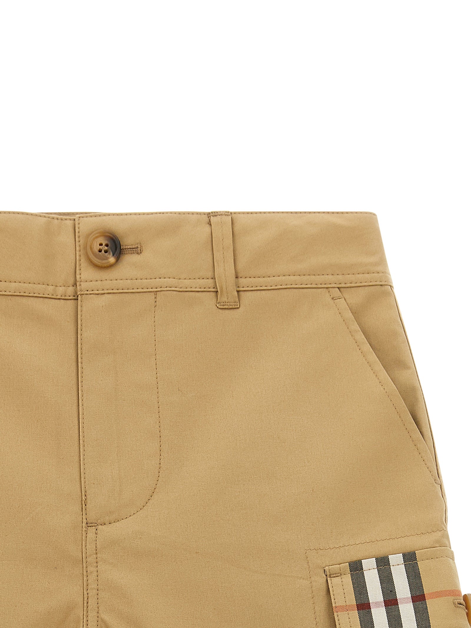 Oscar bermuda shorts Beige Cotton Bermuda