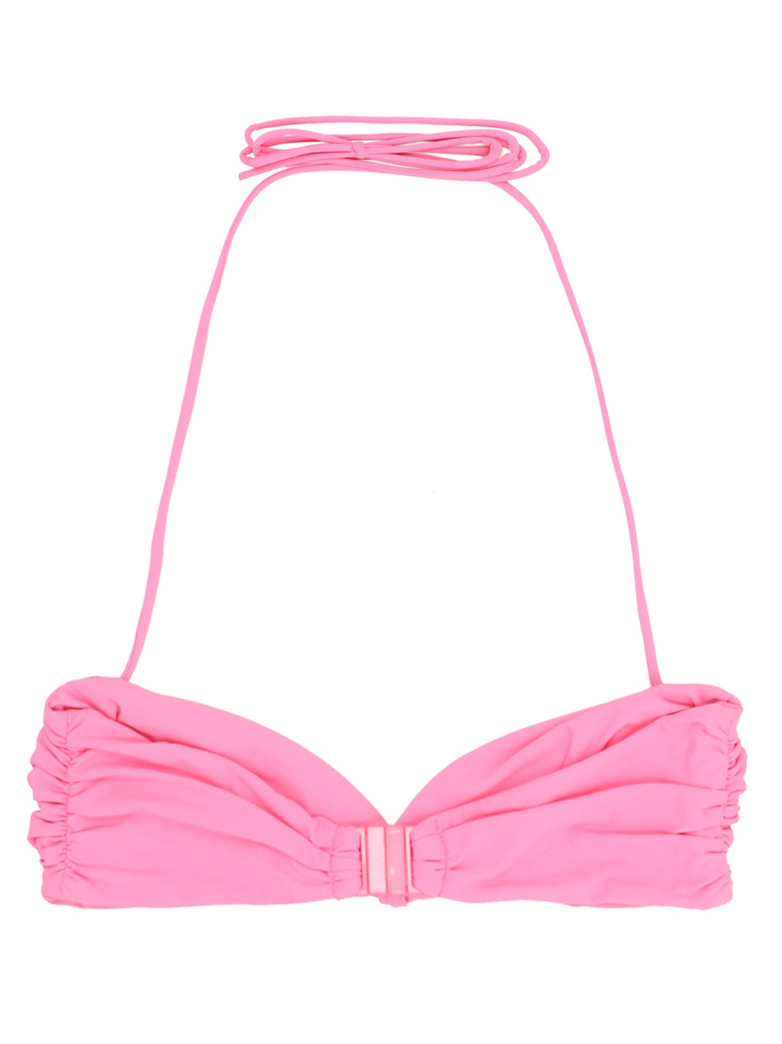 Knot bikini top Pink Polyamide Elastane Beachwear