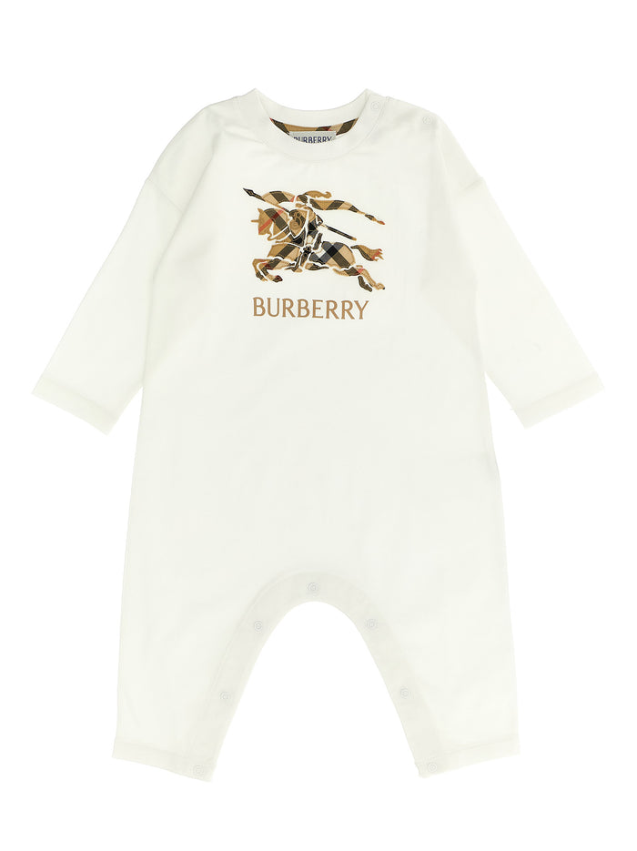 Jonson jumpsuit White Cotton Playsuits, Body
