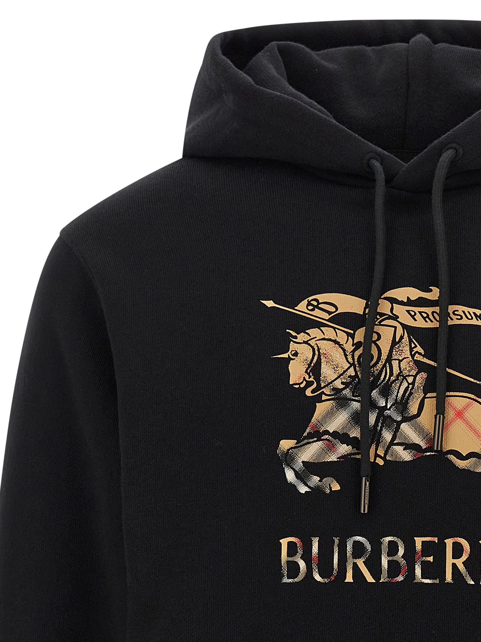 Simon hoodie Black Cotton Sweatshirt