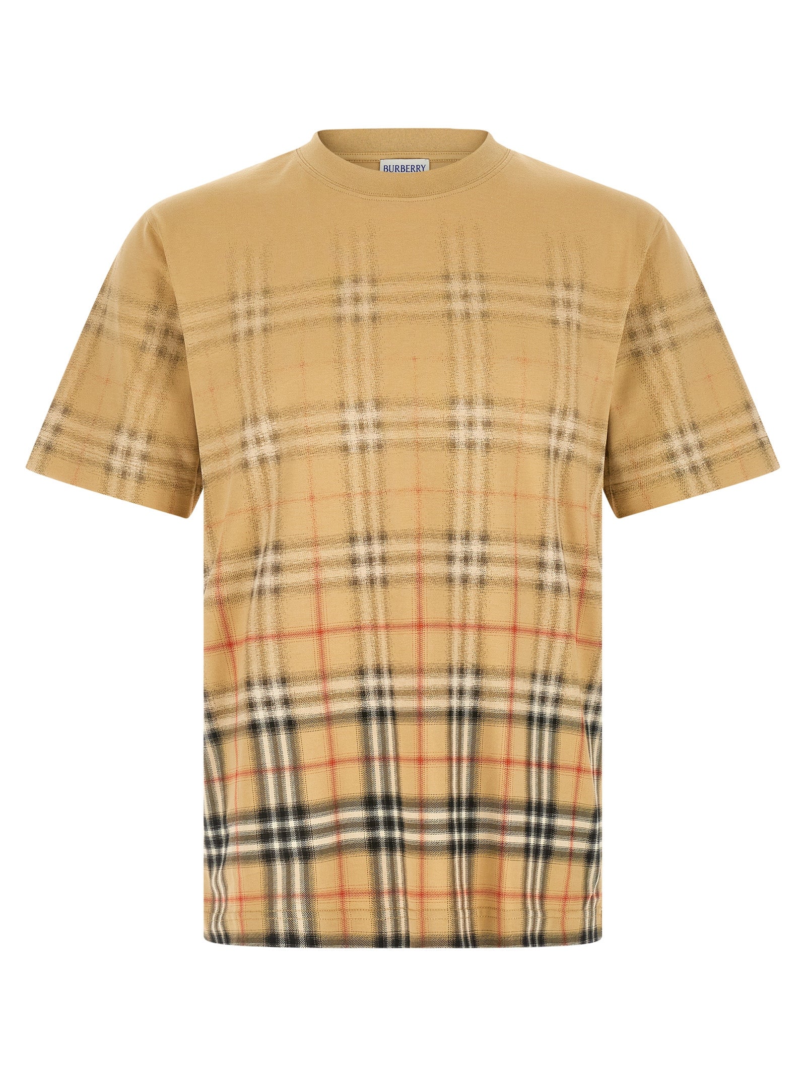 Ryan Deg T-Shirt Beige Cotton