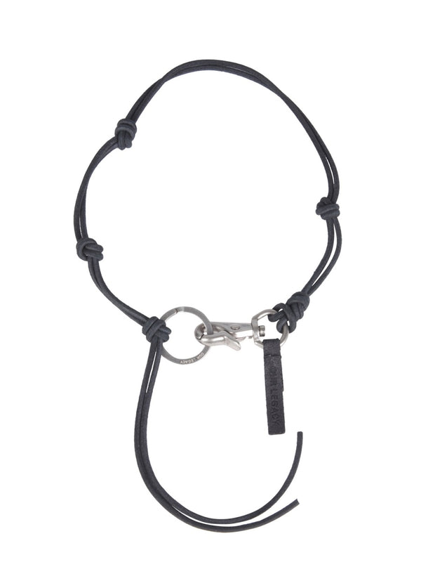 Necklace Ladon Black Leather Necklaces