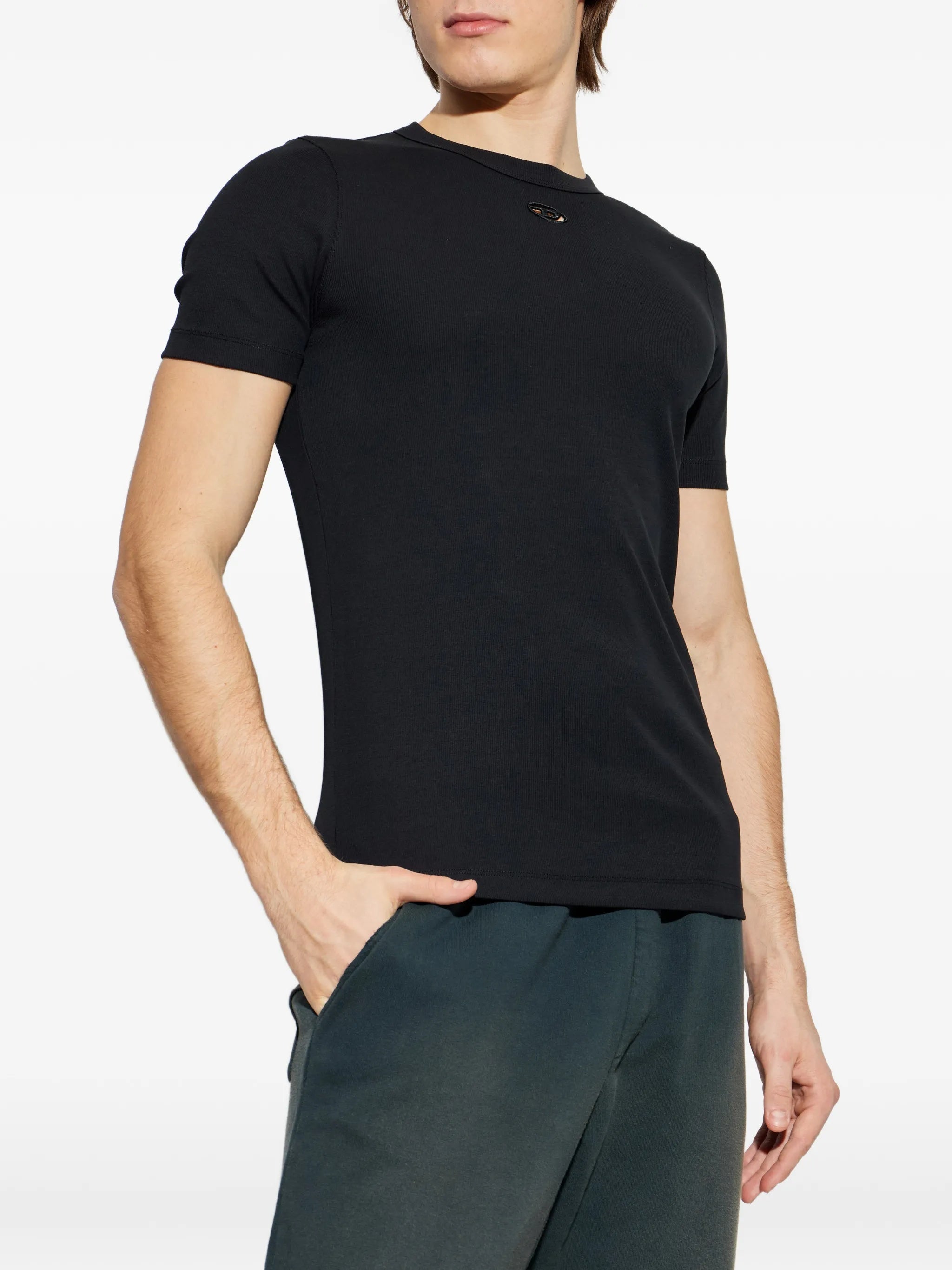 T Ribber Dco Black T-shirt