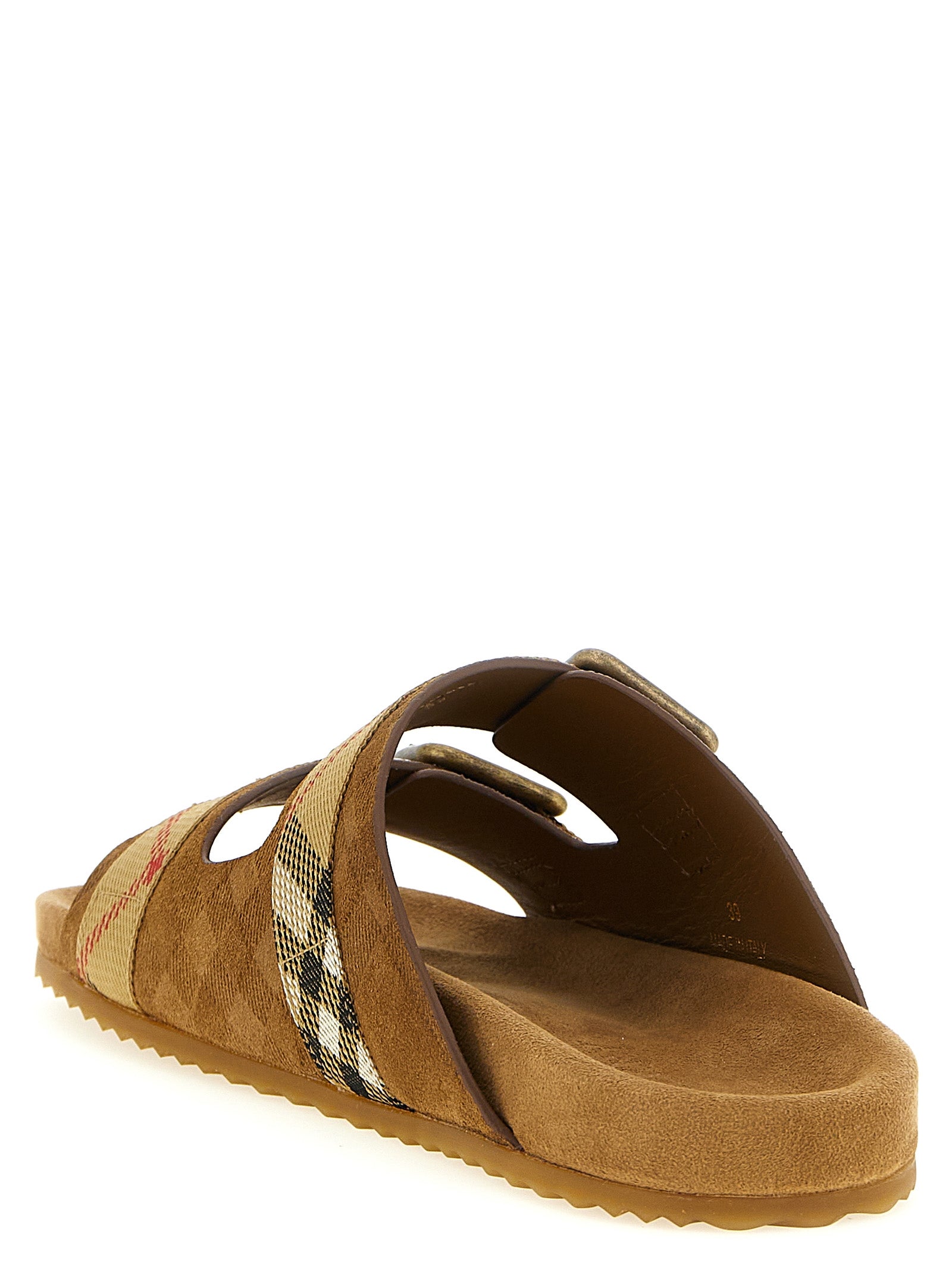 Urchin sandals Brown Lh Polyamide Polyester