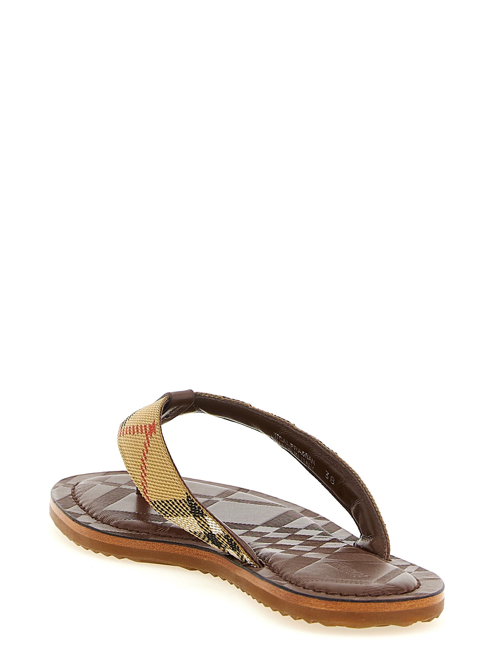Pavillon Slides Beige Polyamide Sandal