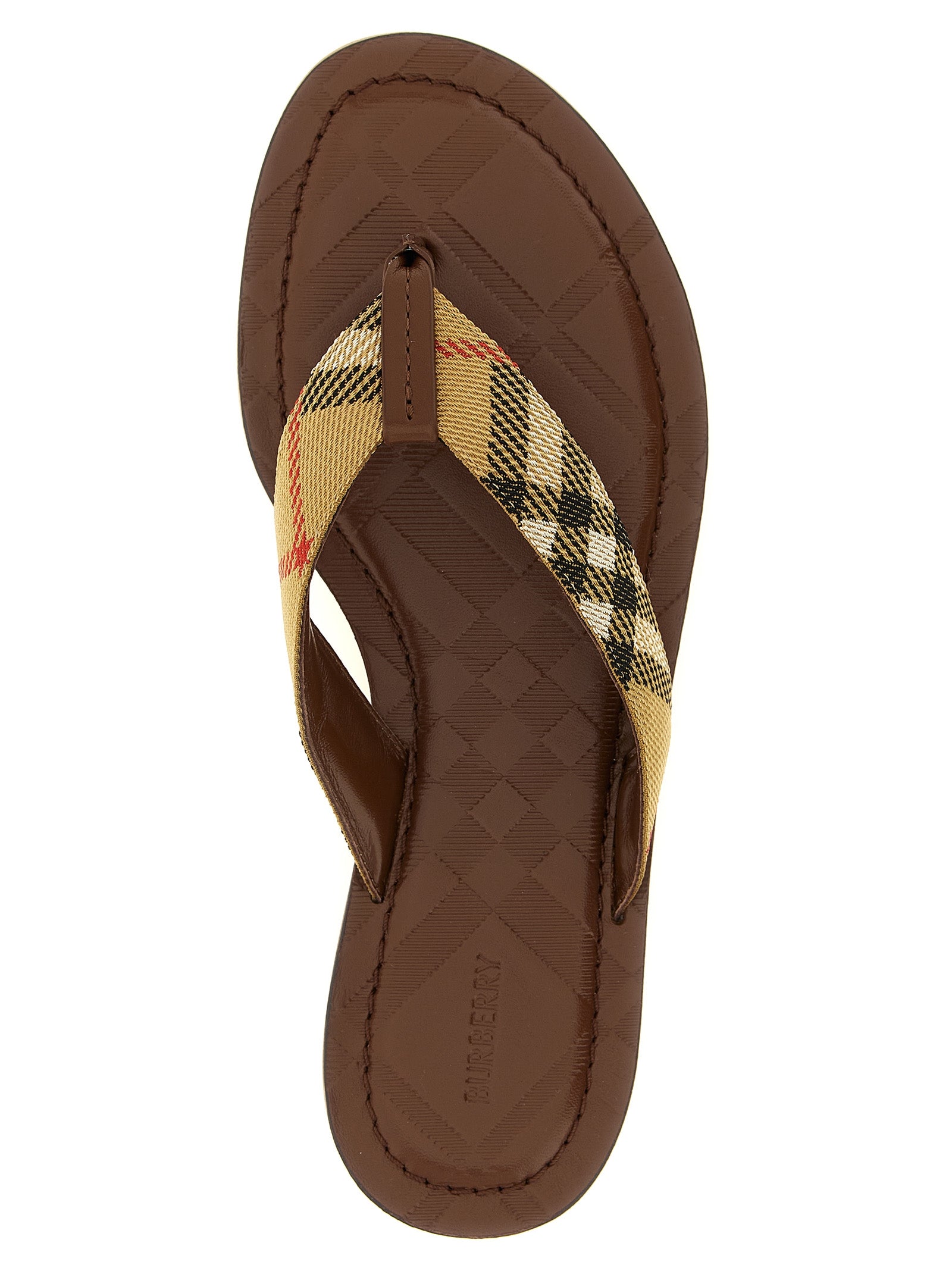 Pavillon Slides Beige Polyamide Sandal