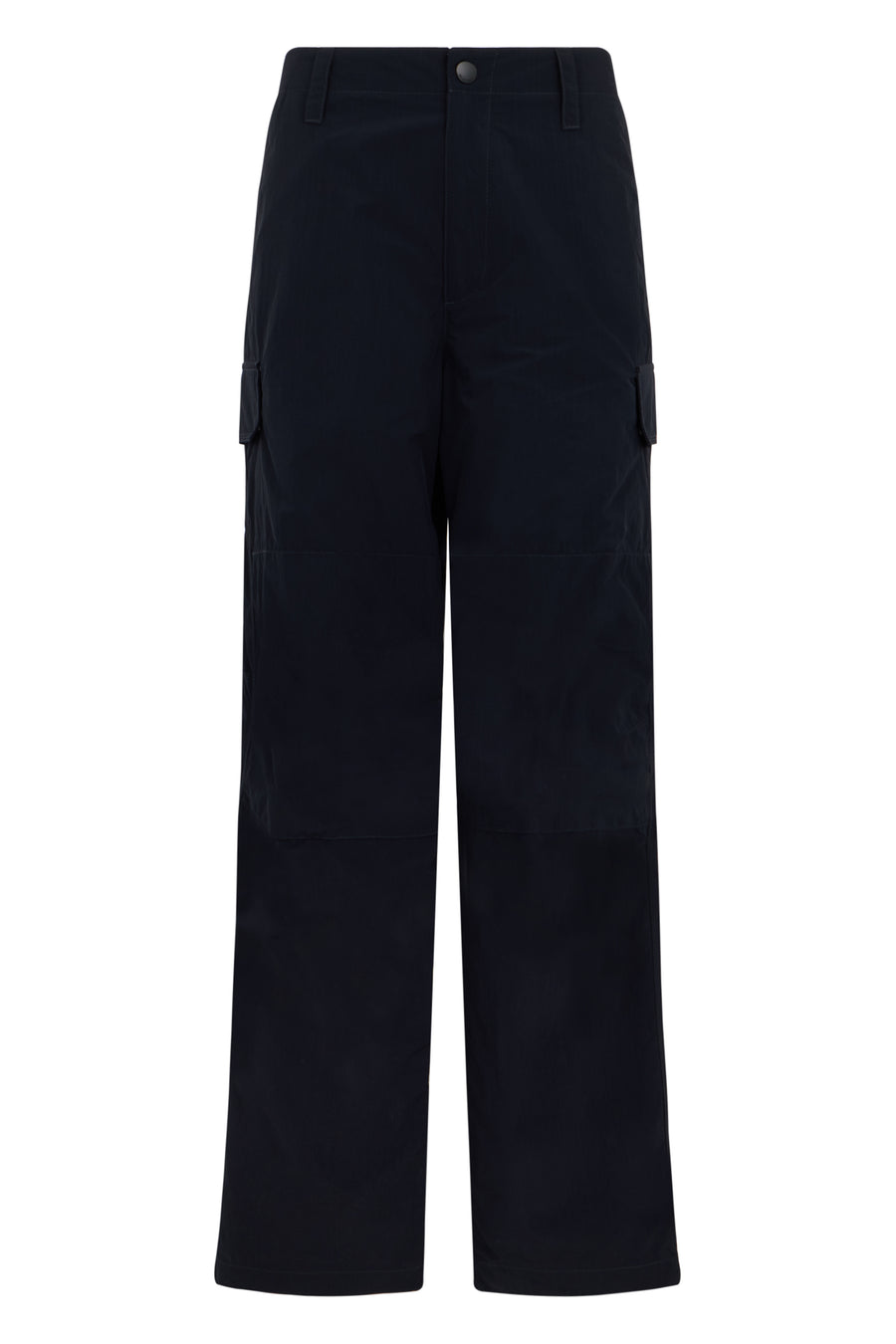 Cargo Pants Navy Polyamide Trousers