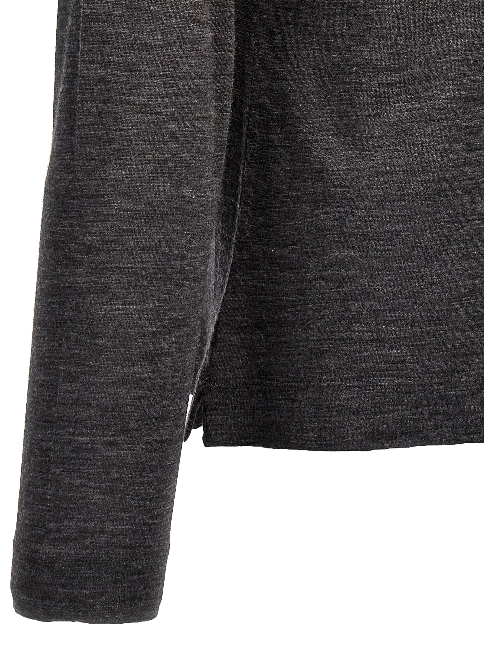 Wool sweater Gray Virgin Sweater, Cardigans