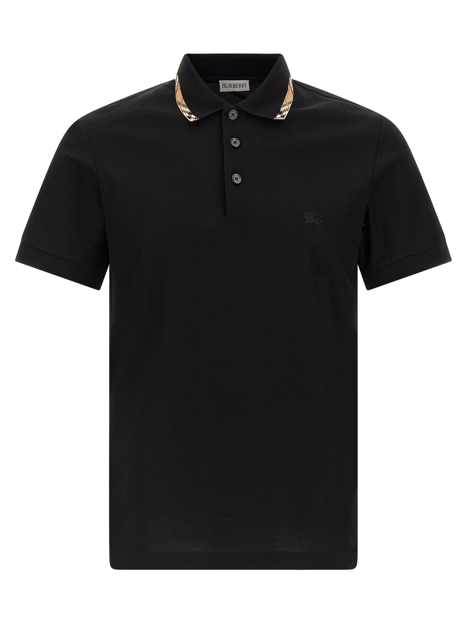 Eddie Polo Shirt Black Cotton