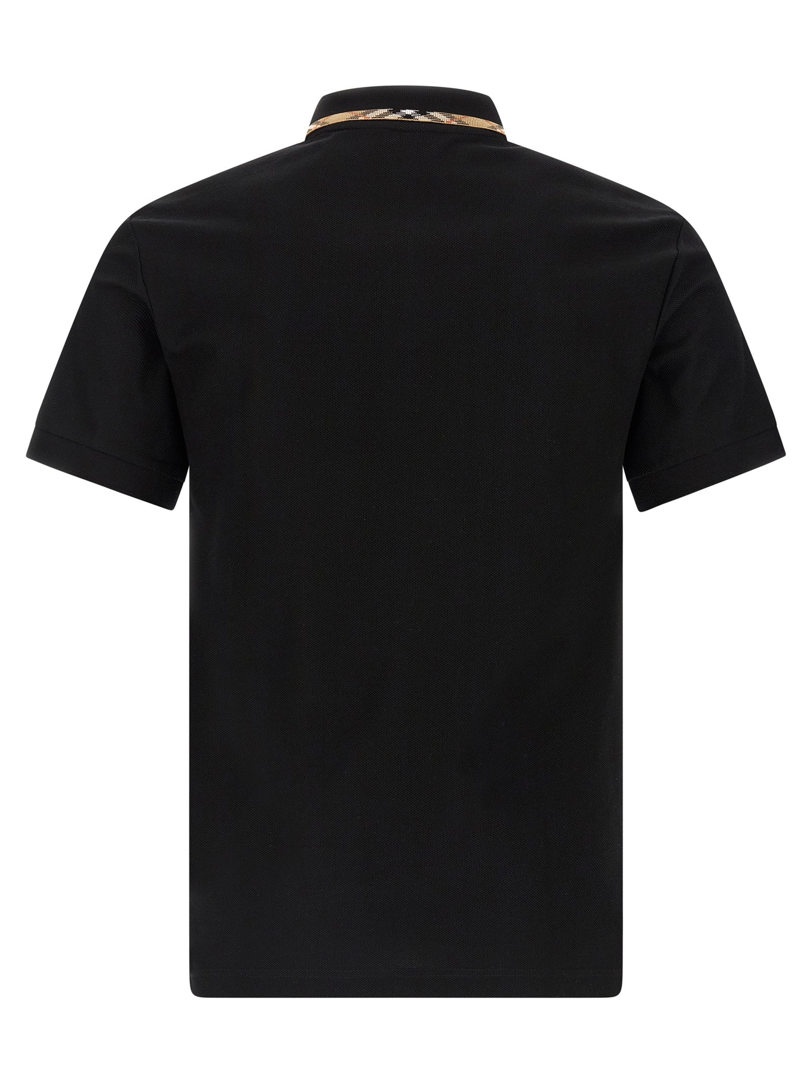 Eddie Polo Shirt Black Cotton