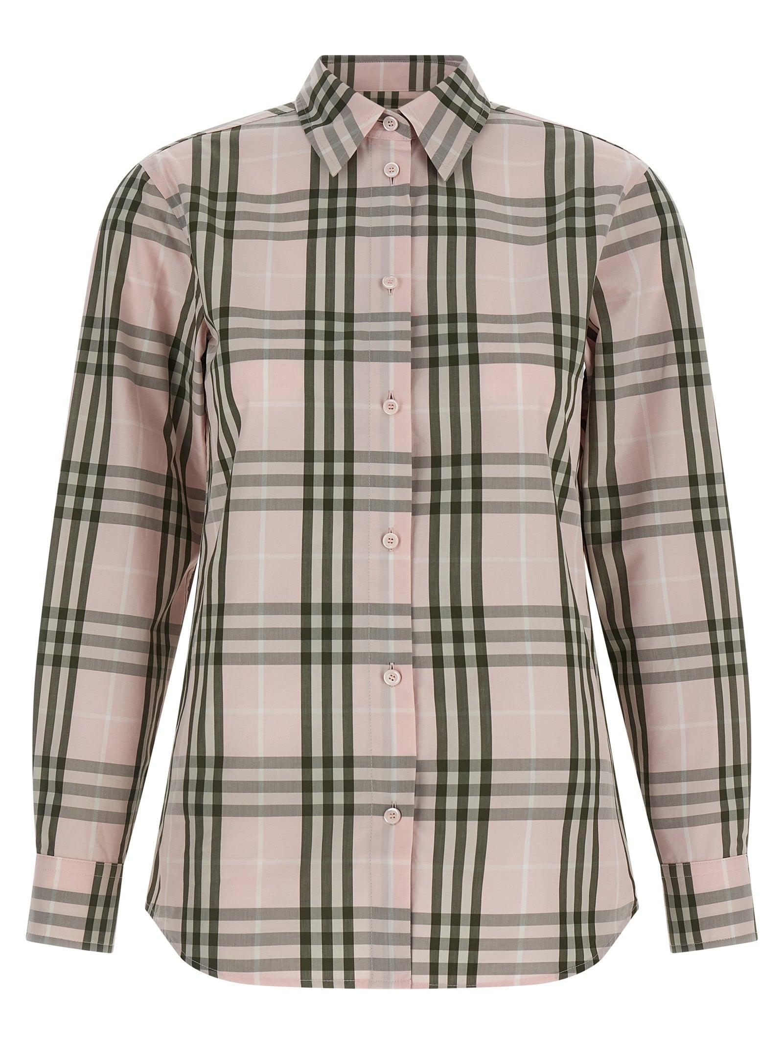 Emma Shirt Pink Cotton Shirt, Blouse