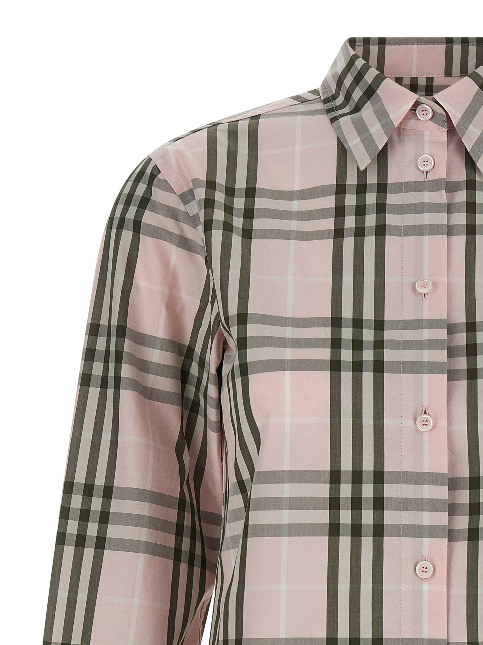 Emma Shirt Pink Cotton Shirt, Blouse
