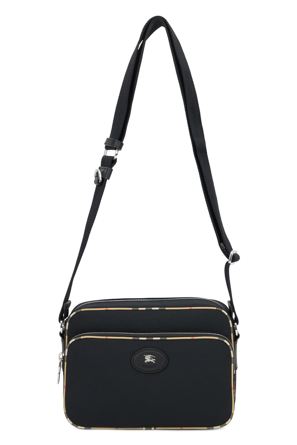 Shoulder Bag Black Polyester Clutch