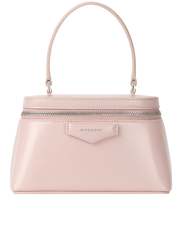 Antigona Vanity W Chain Pink & Purple Calf Leather | Borsa