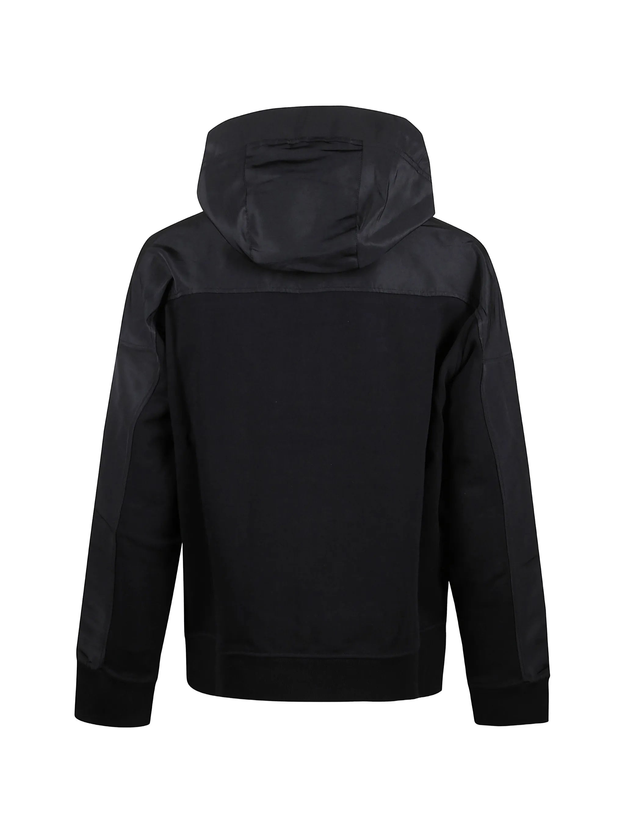 Windbreaker Hoodie Black Felpa