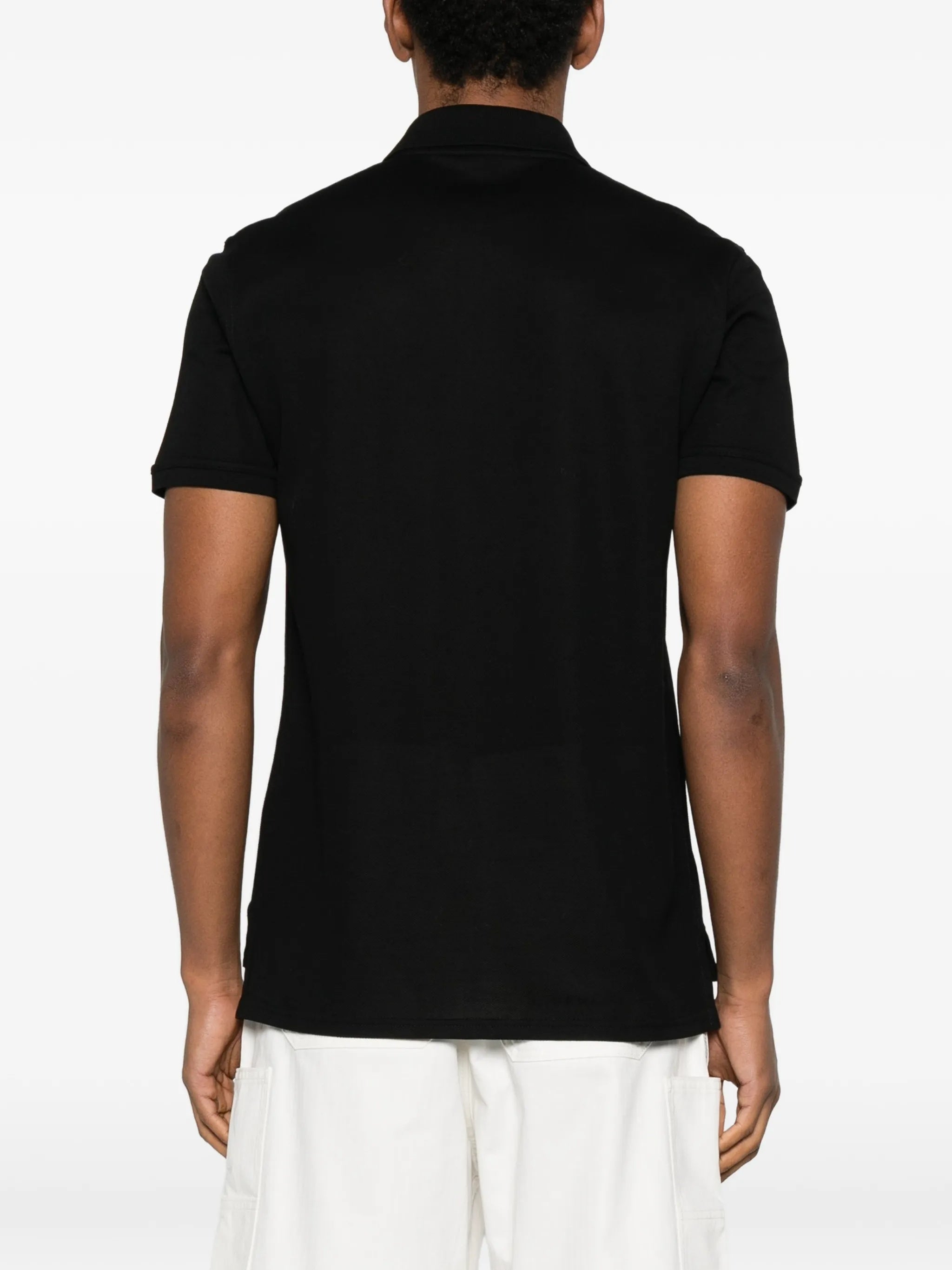 Short Sleeve Polo Regular Fit Black