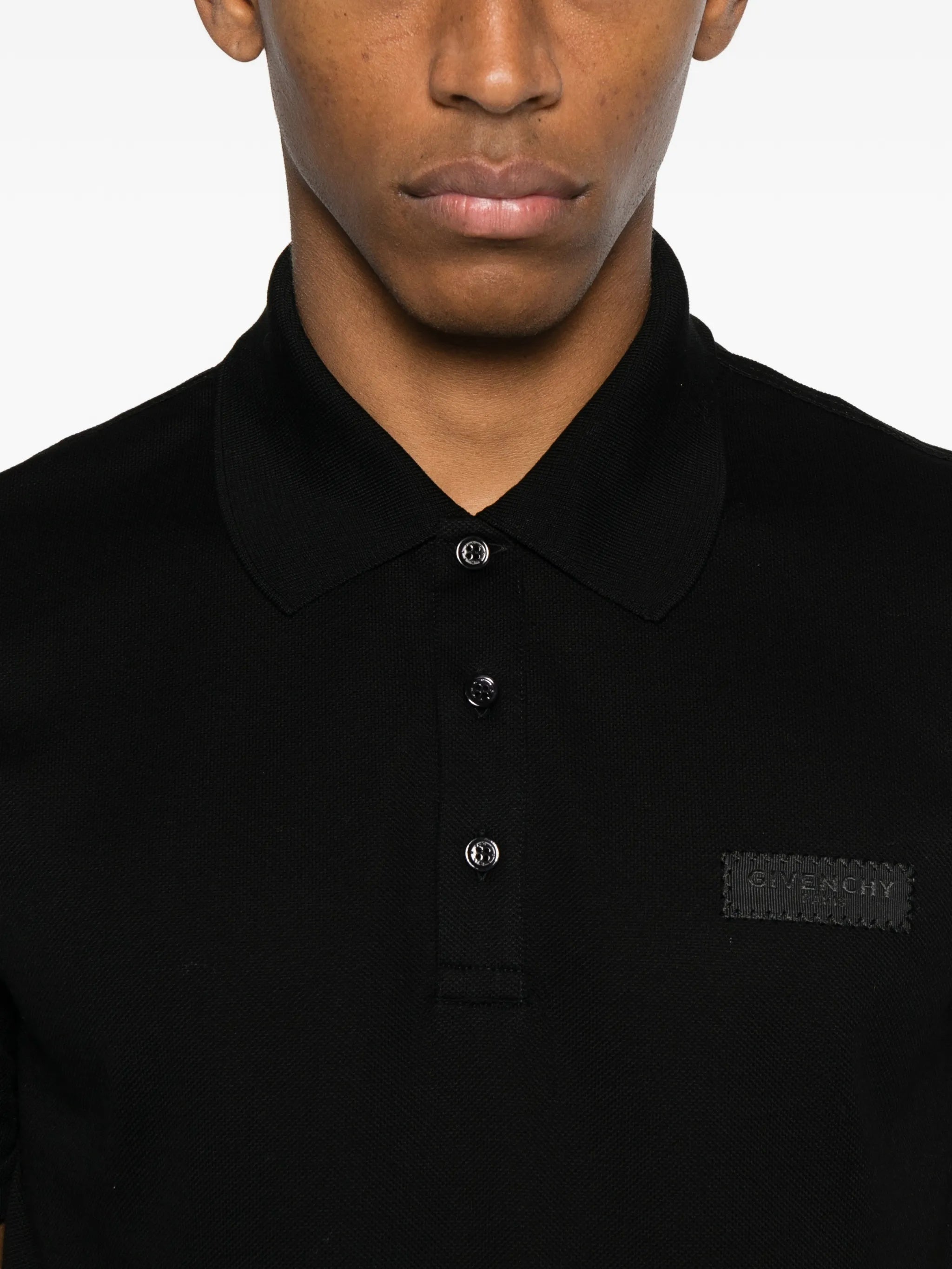 Short Sleeve Polo Regular Fit Black