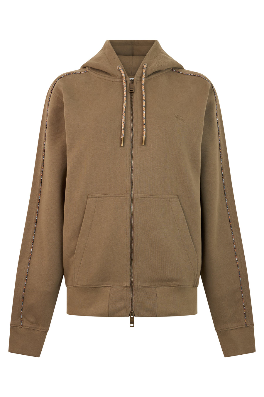 Hoodie Finch Brown Cotton Jumpers