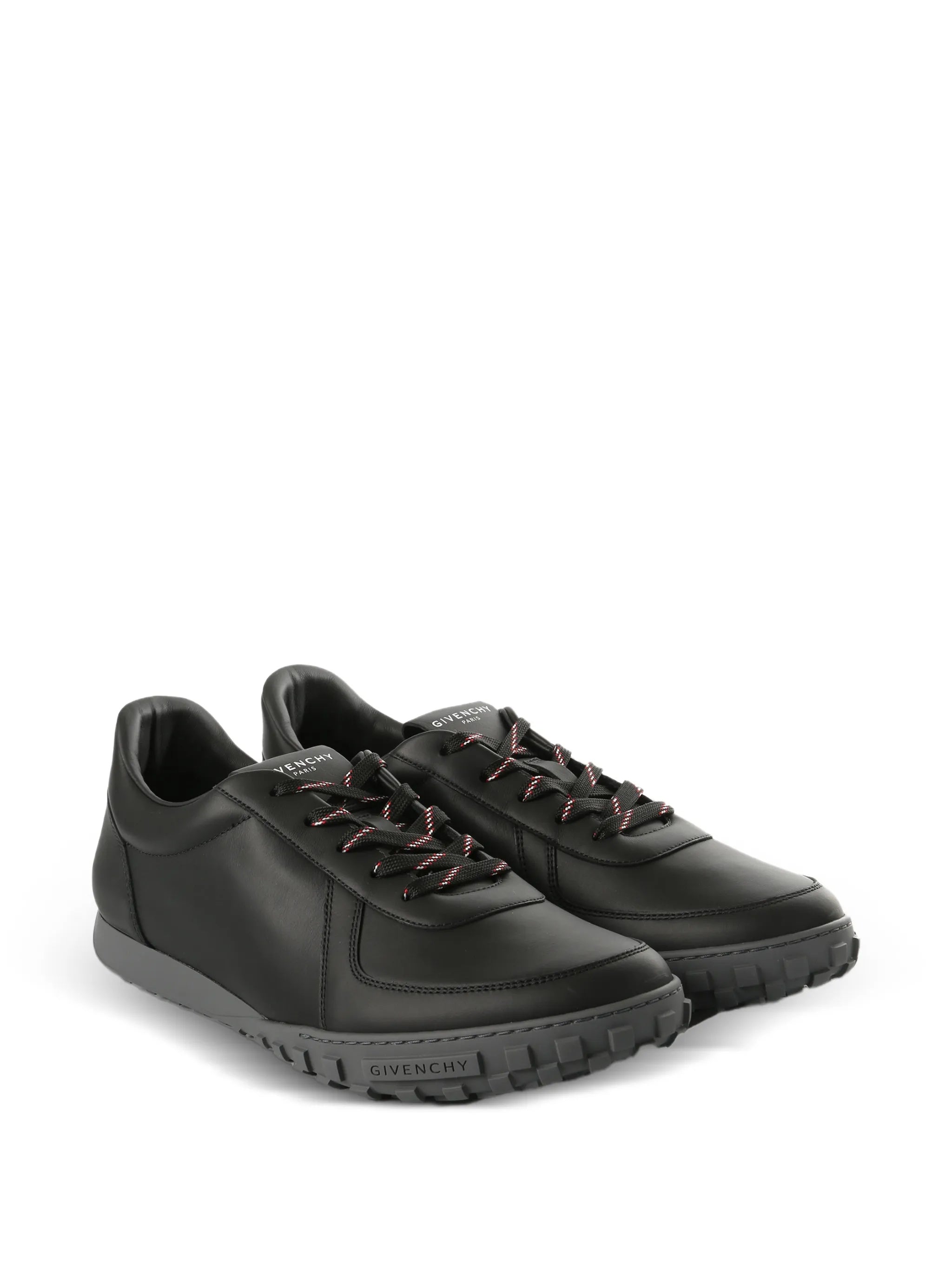Glide Runner Sneakers Black Calf Leather | Calzature