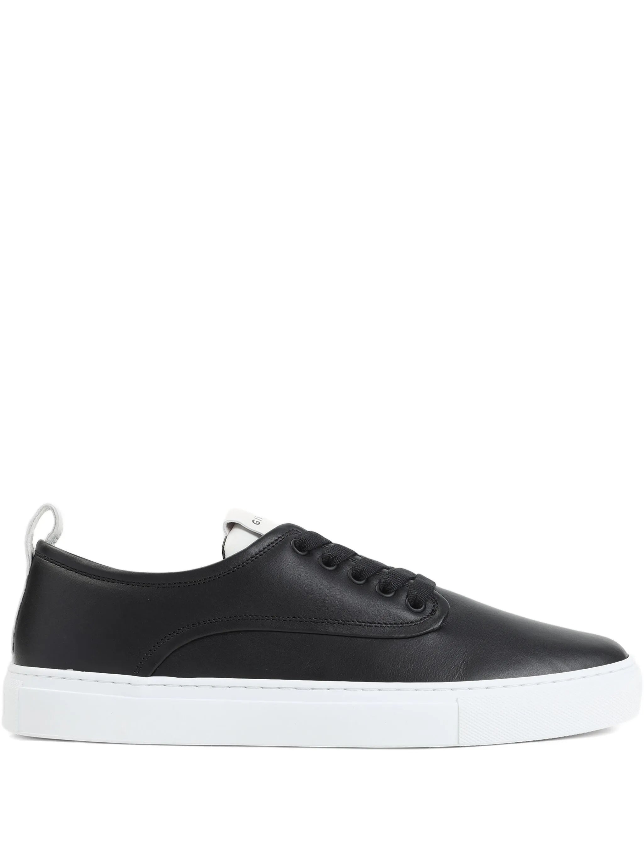 New City Low Sneakers Black Calf Leather | Calzature
