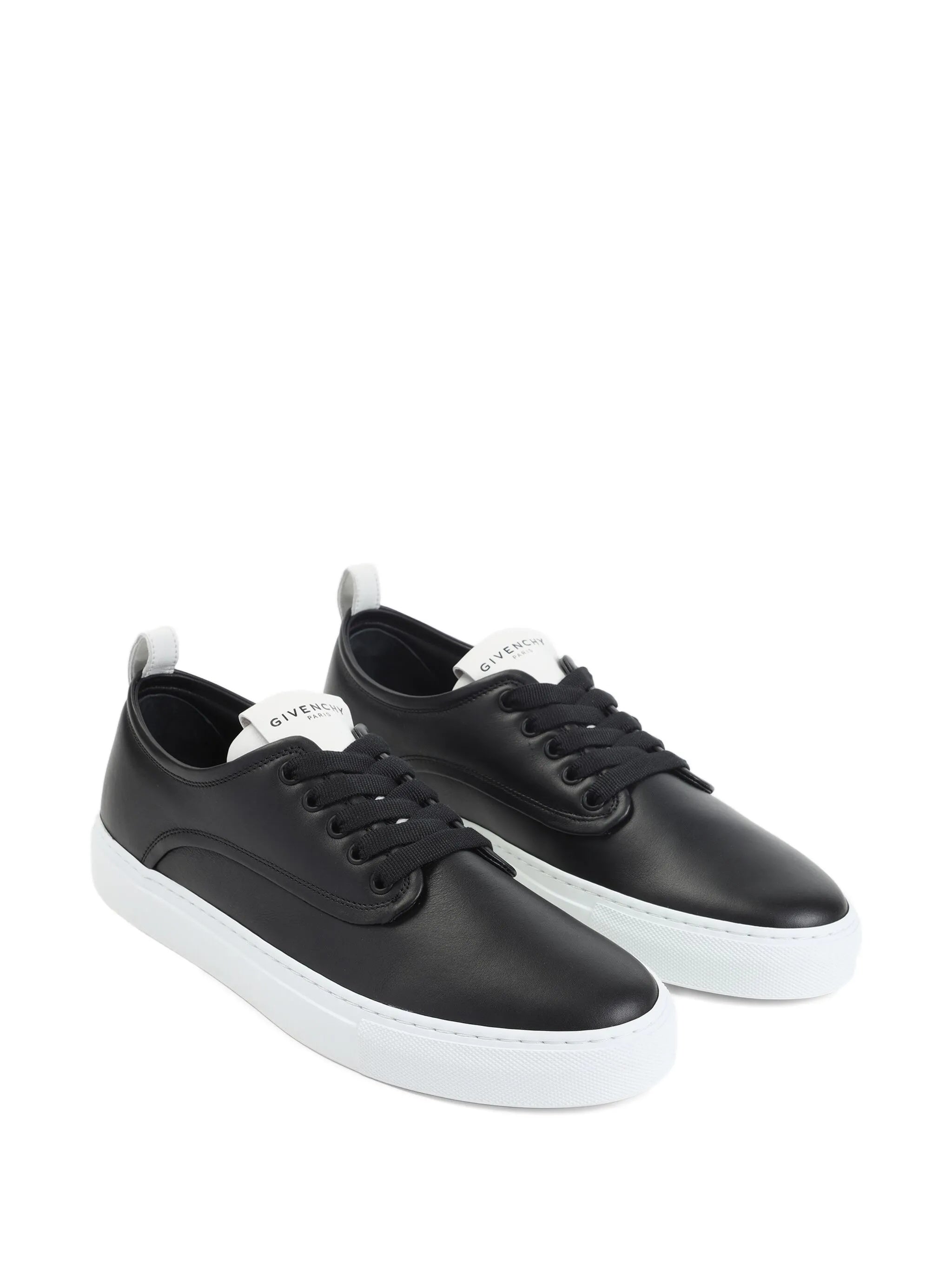 New City Low Sneakers Black Calf Leather | Calzature