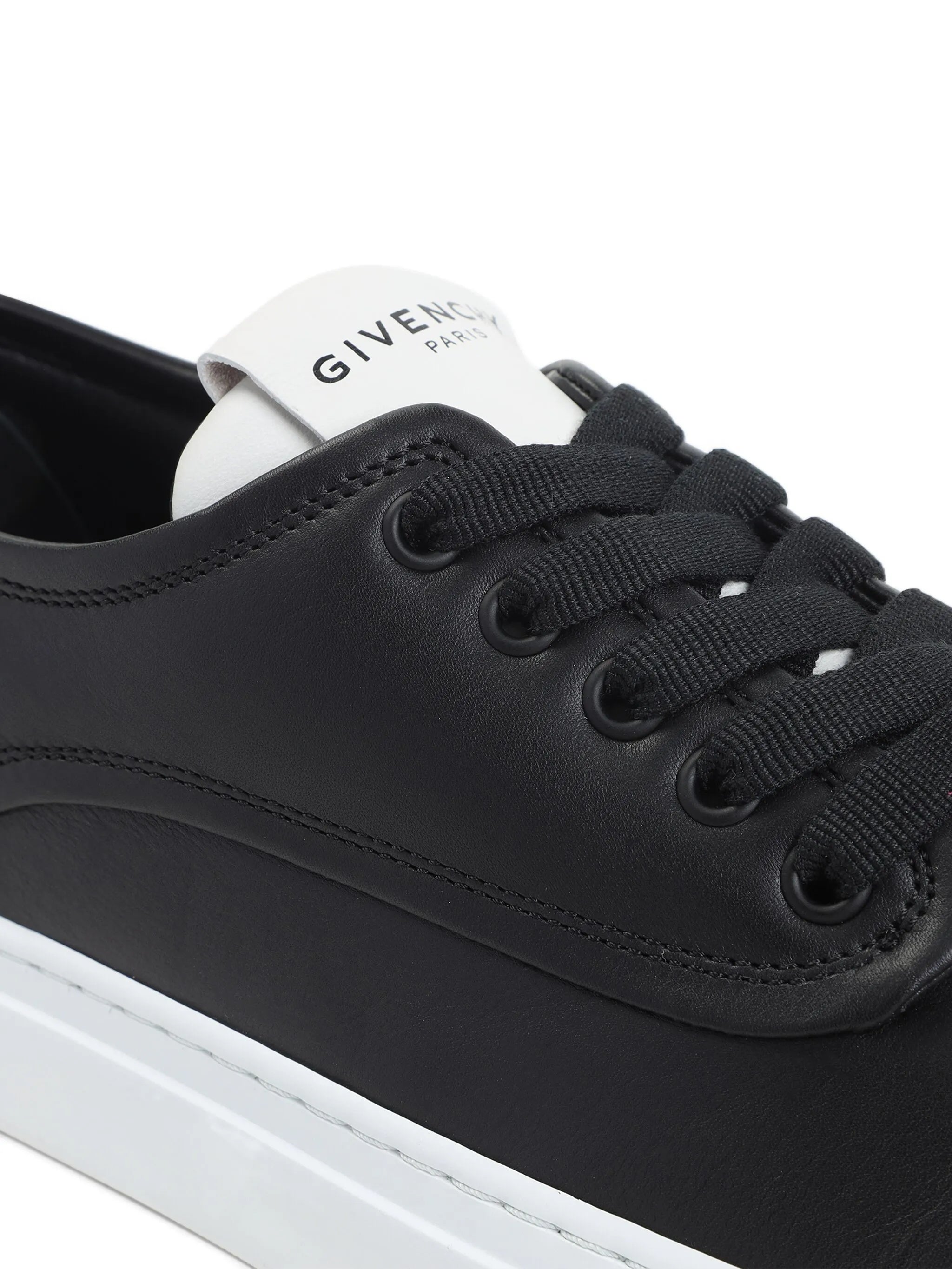 New City Low Sneakers Black Calf Leather | Calzature