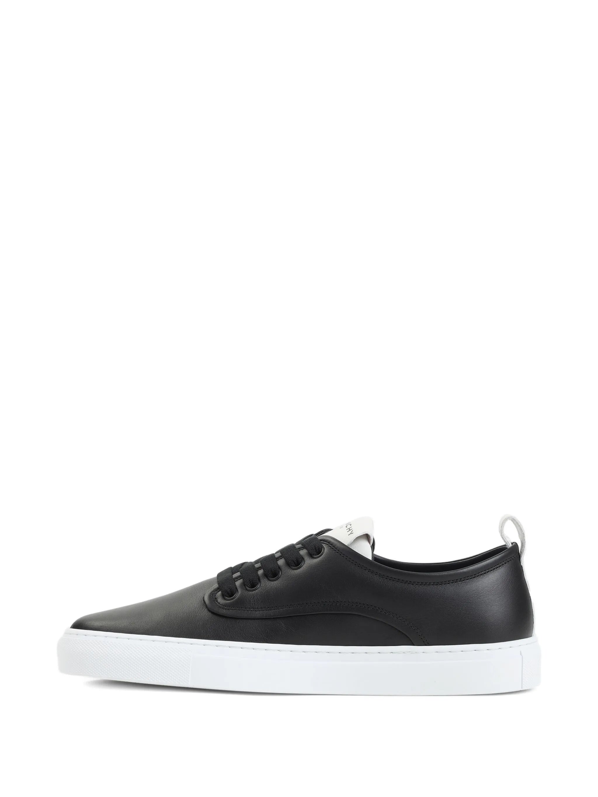 New City Low Sneakers Black Calf Leather | Calzature