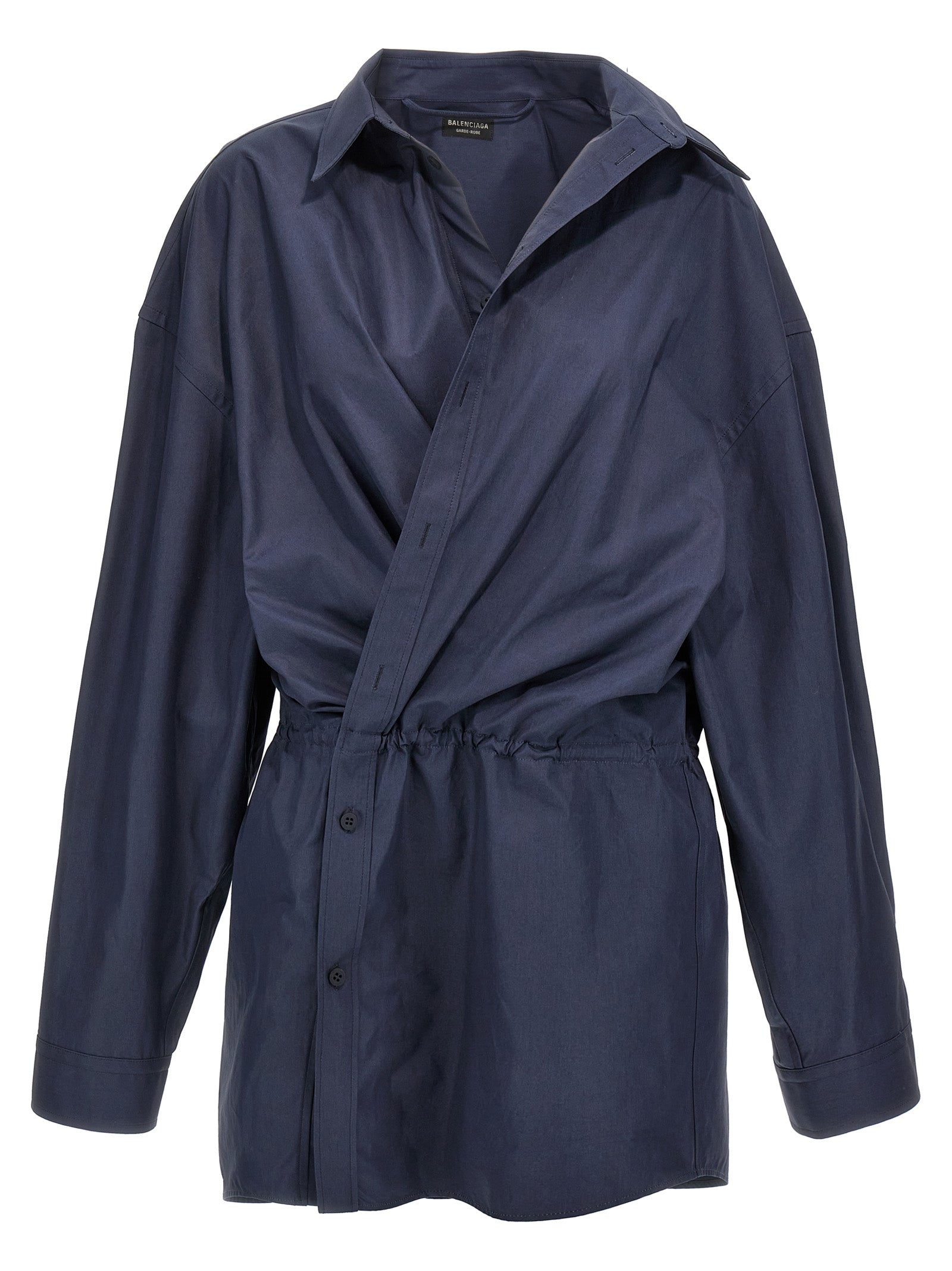 Stile Camicia Mini dress Blue Cotton