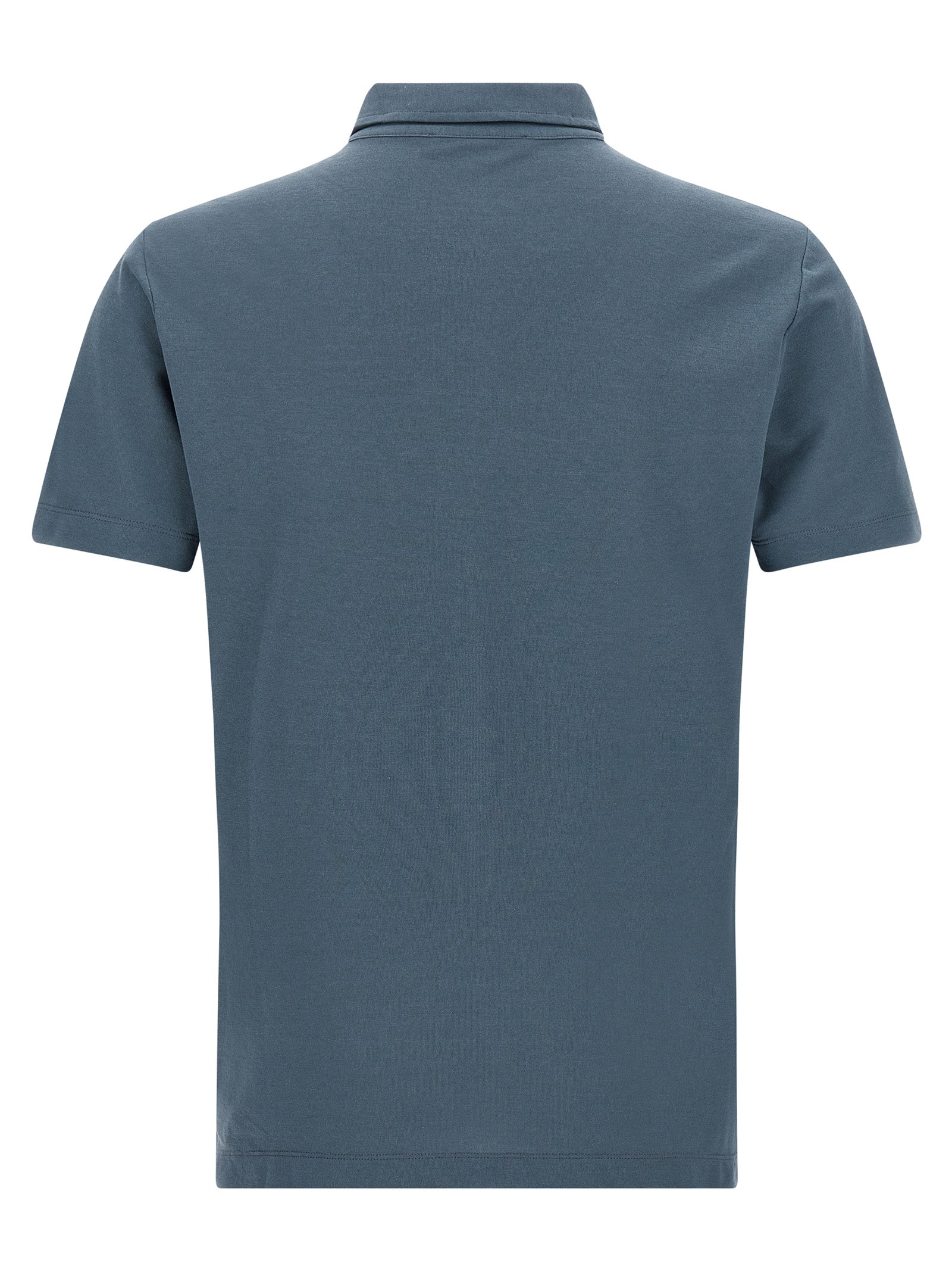 Ice Cotton polo shirt Blue