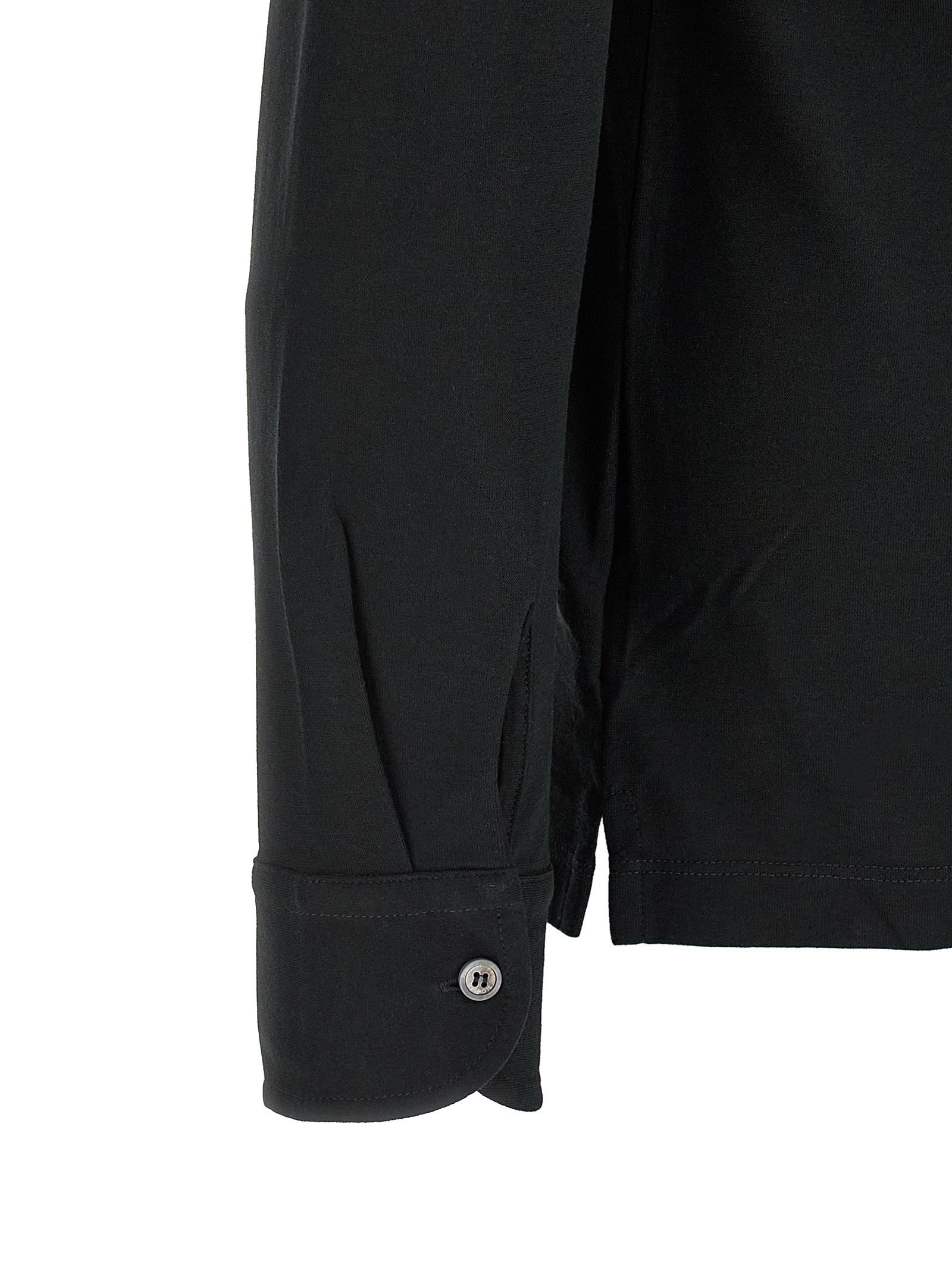 Ice Cotton polo shirt Black