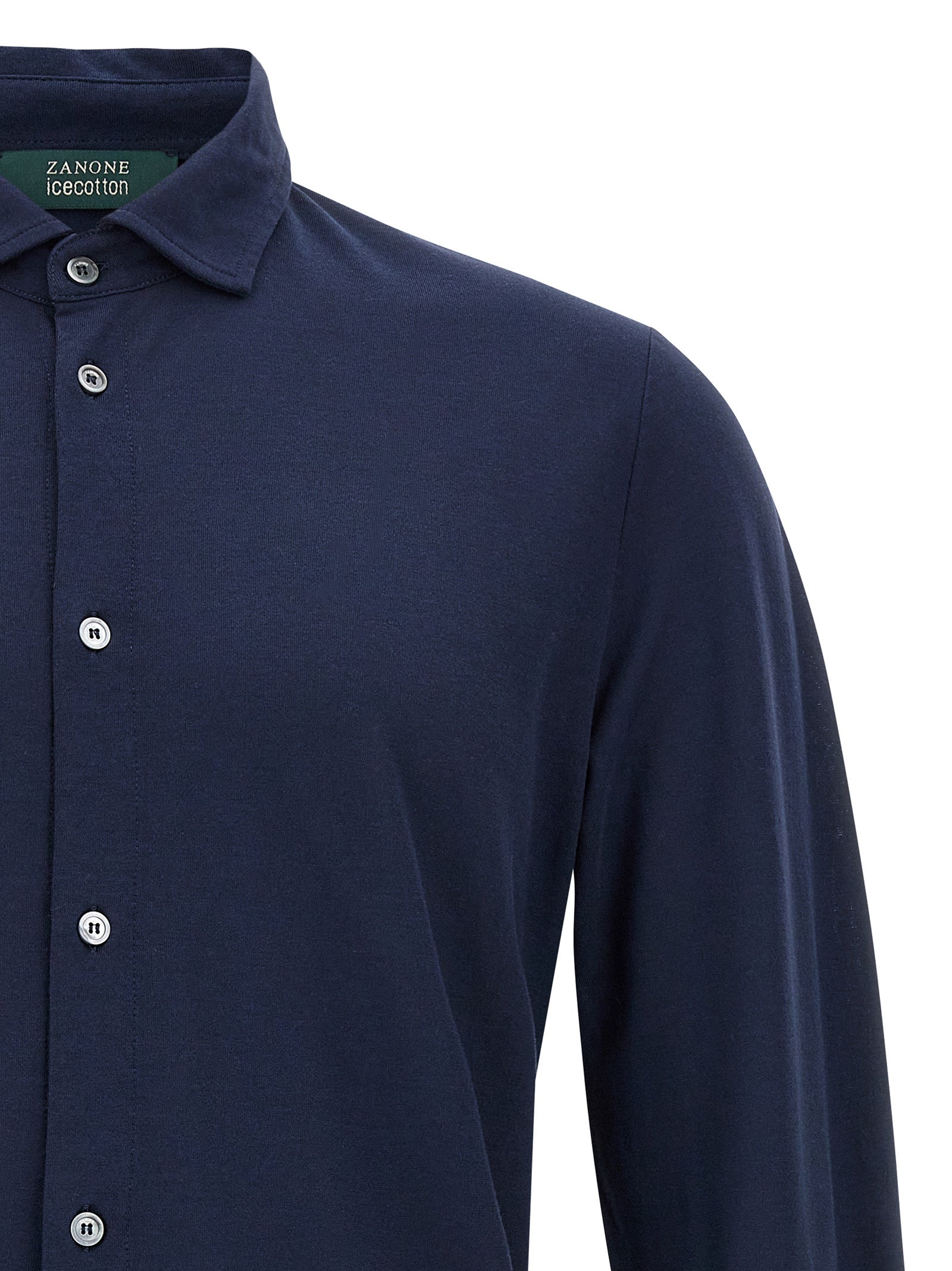 Ice cotton shirt Blue Shirt, Blouse