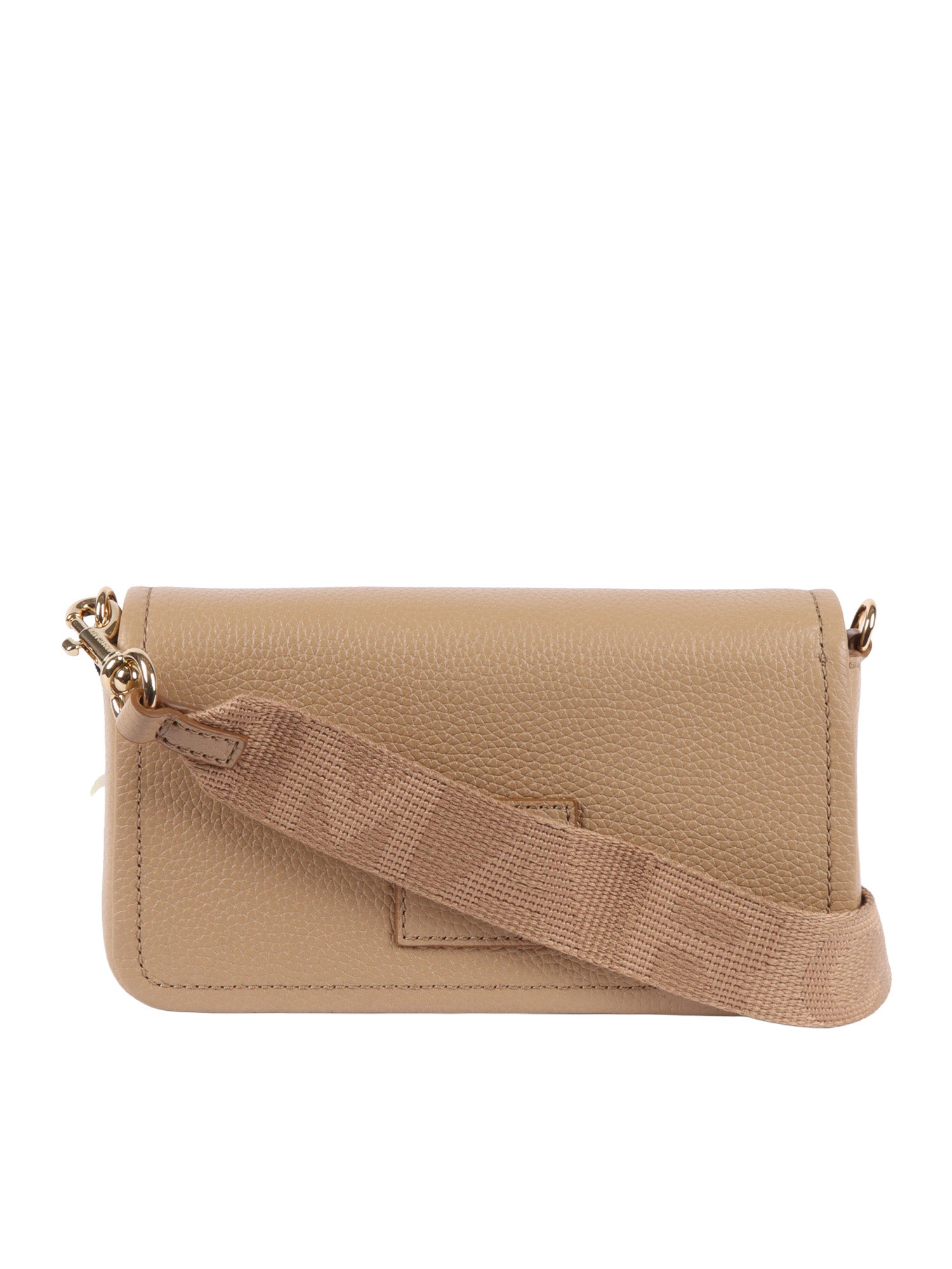 THE MINI BAG Camel Cow Leather Cross