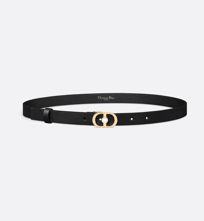 Cintura Signature Black Leather |