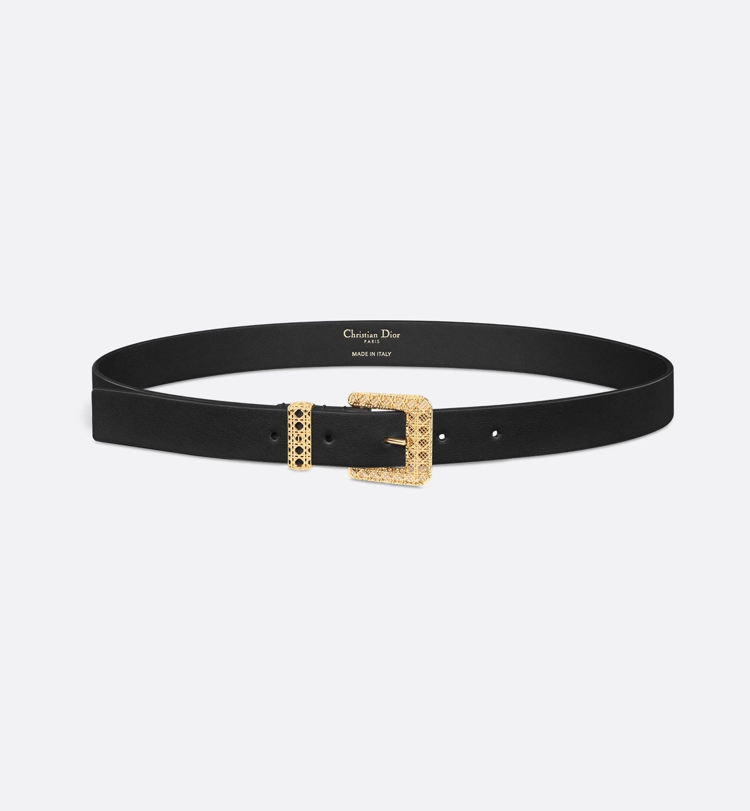 Cintura Signature Black Leather |