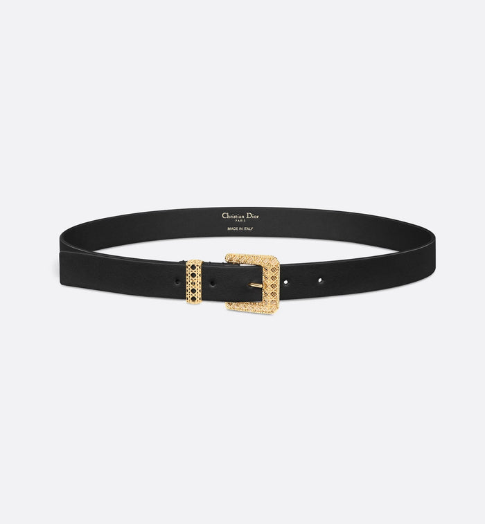 Cintura Signature Black Leather |