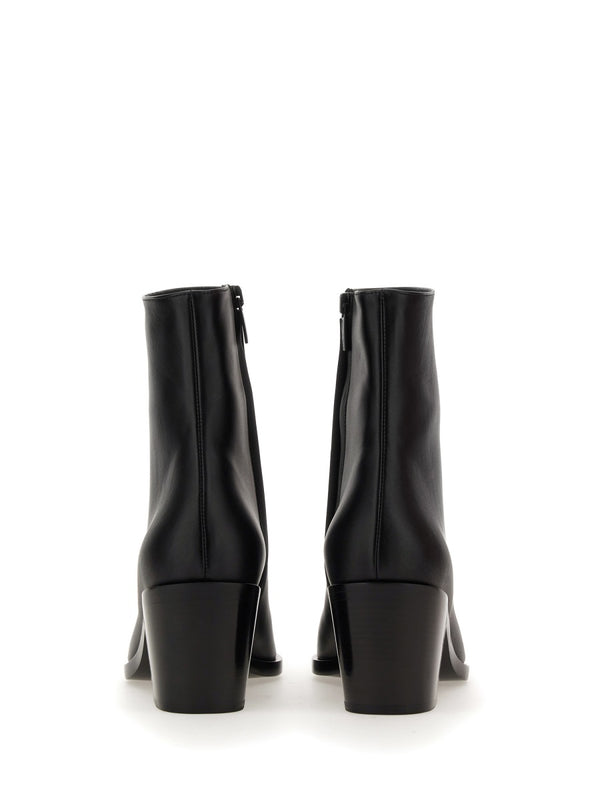 Leather Boot Black