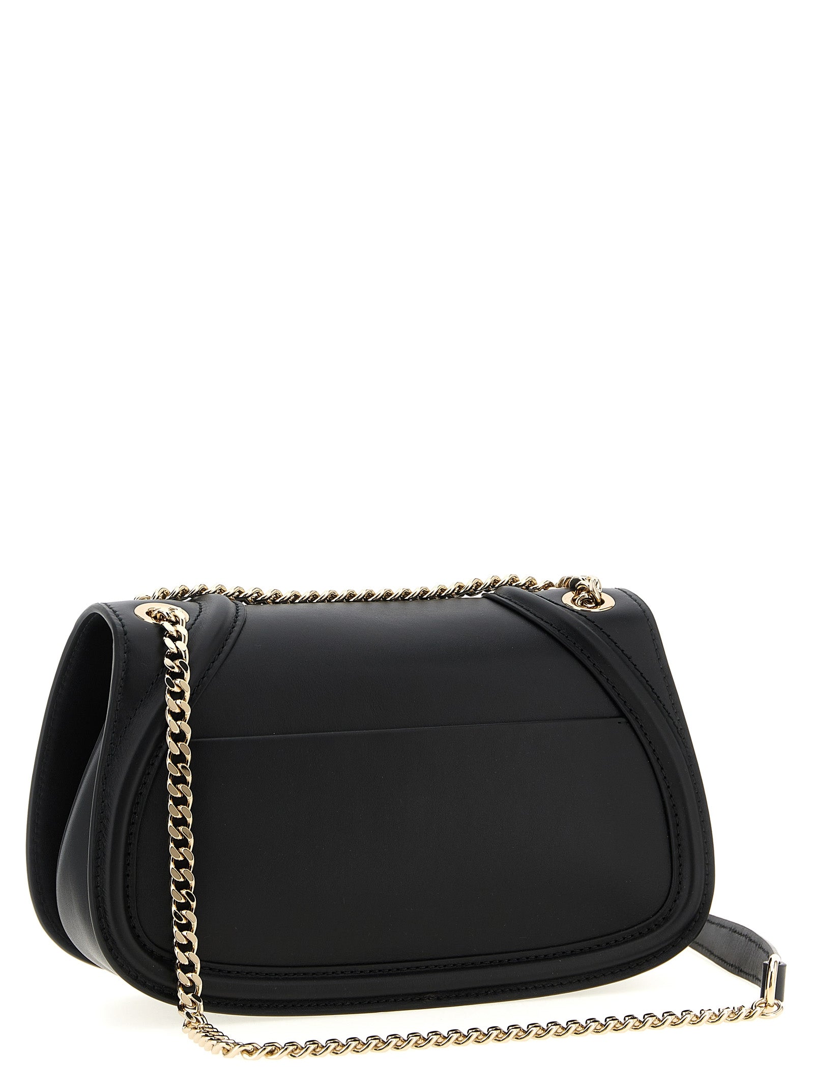 Gucci Blondie medium shoulder bag Black Calfskin Leather (bos Taurus)