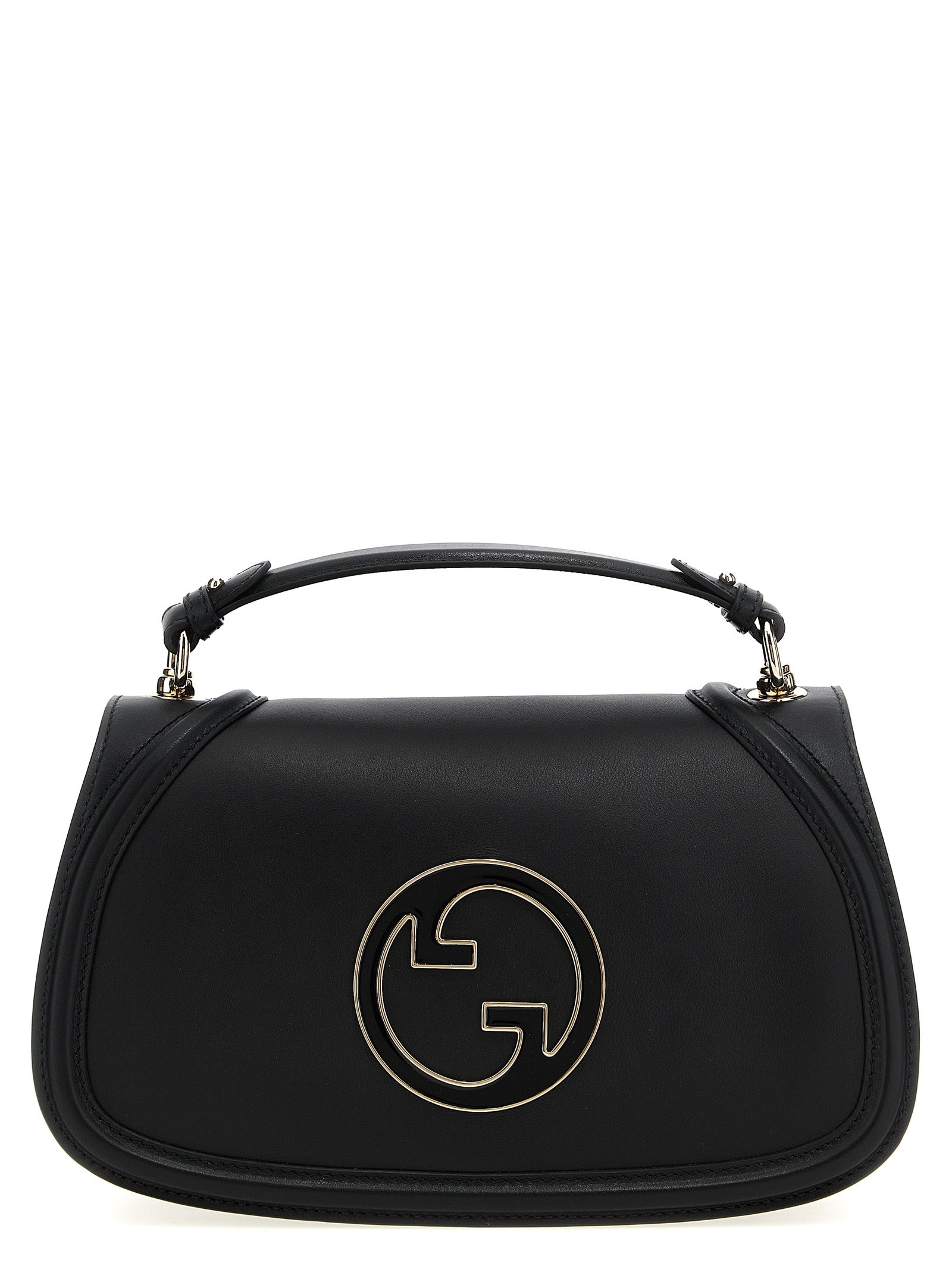 Gucci Blondie medium handbag Black Calfskin Leather (bos Taurus) Crossbody Bags