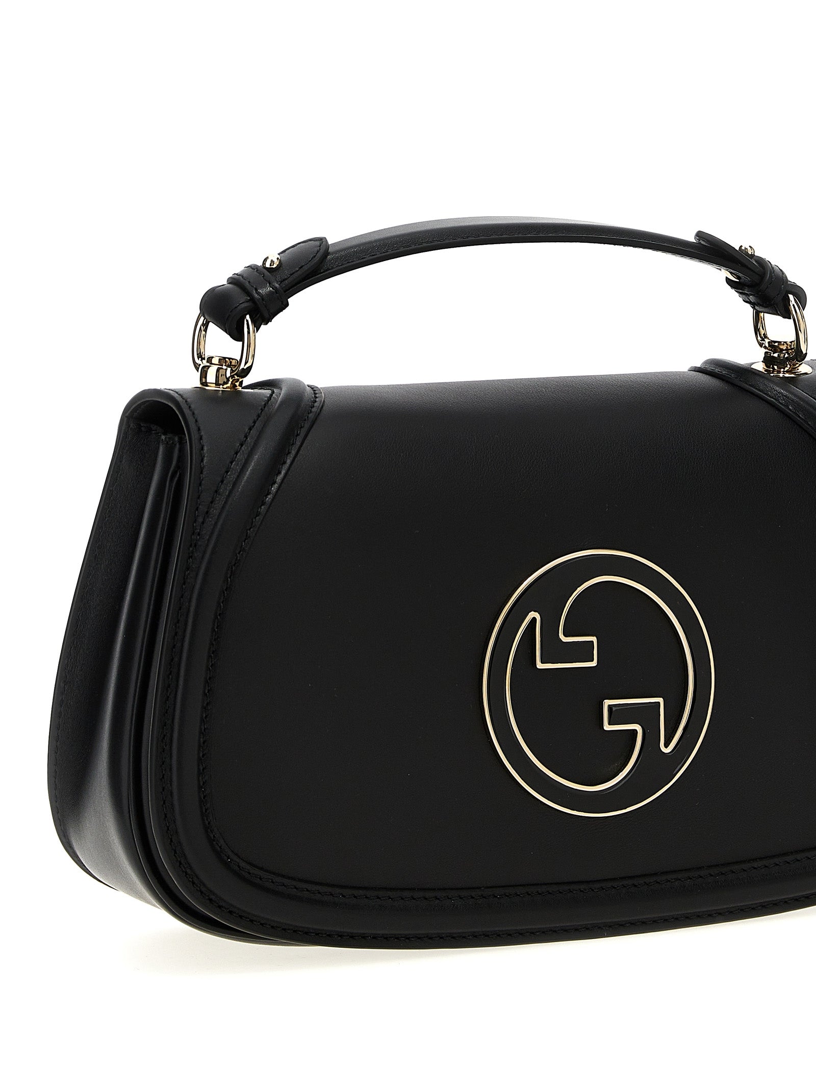 Gucci Blondie medium handbag Black Calfskin Leather (bos Taurus) Crossbody Bags