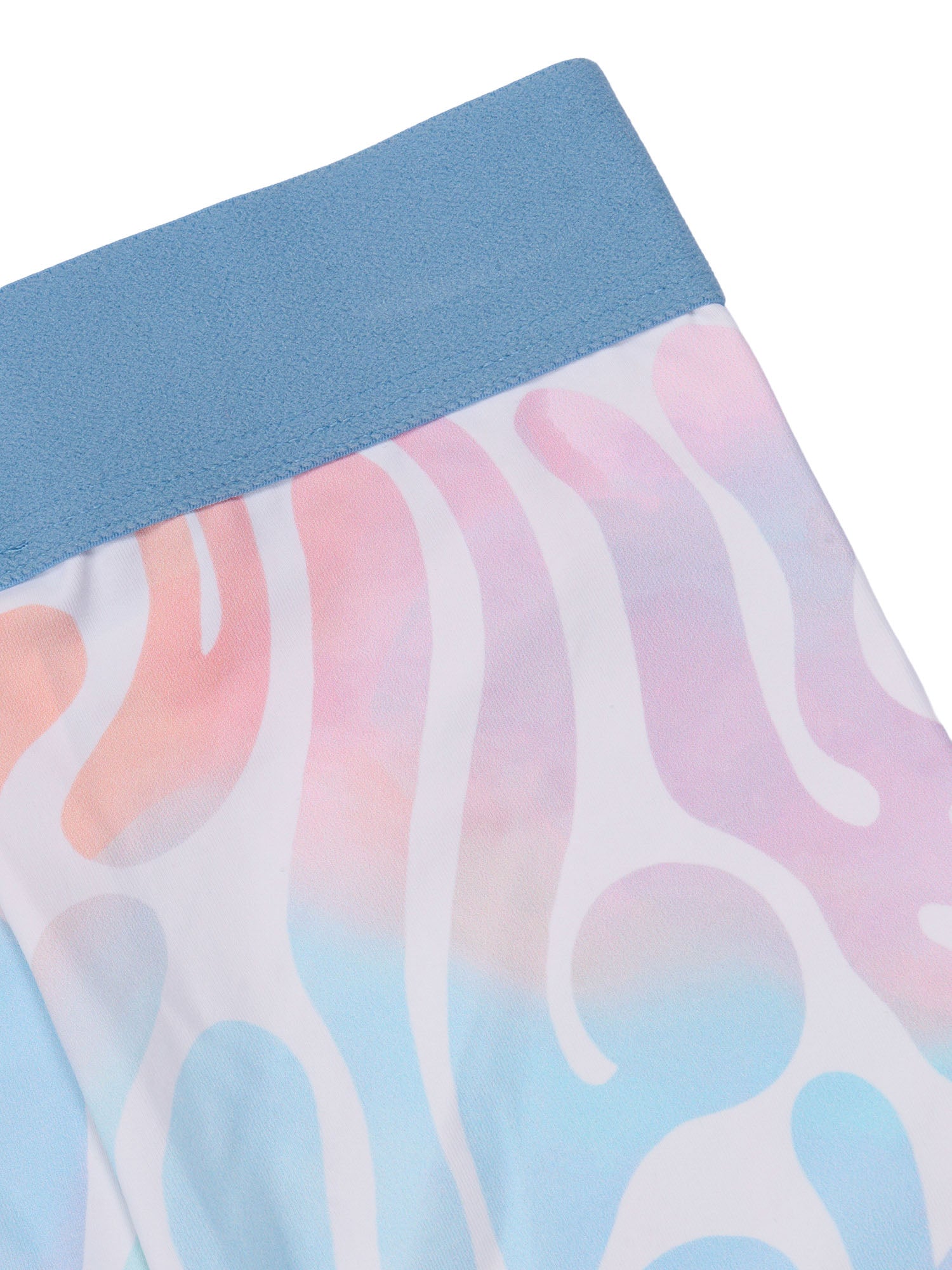 LEGGINGS Light Blue Cotton Elastane