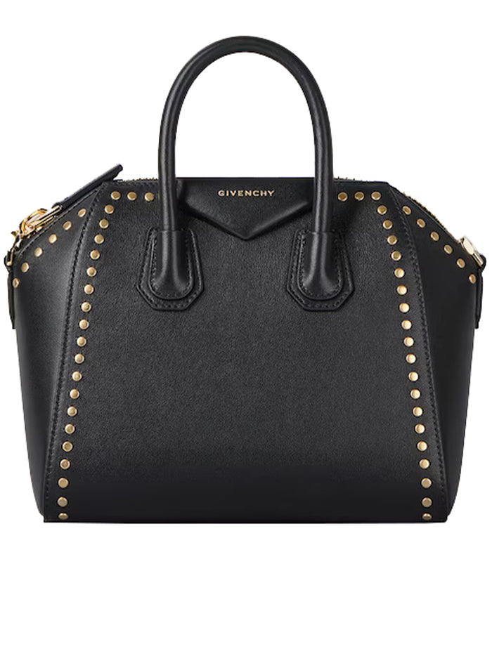 Antigona Nv Mini Bag Black Calf Leather | Borsa