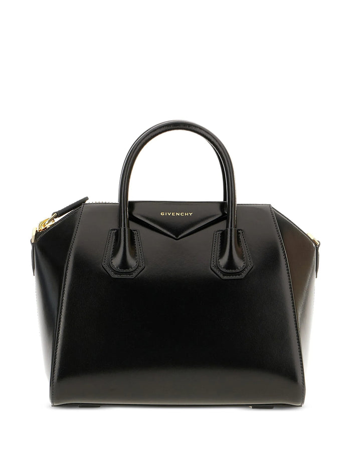 Antigona Nv Small Bag Black Calf Leather | Borsa